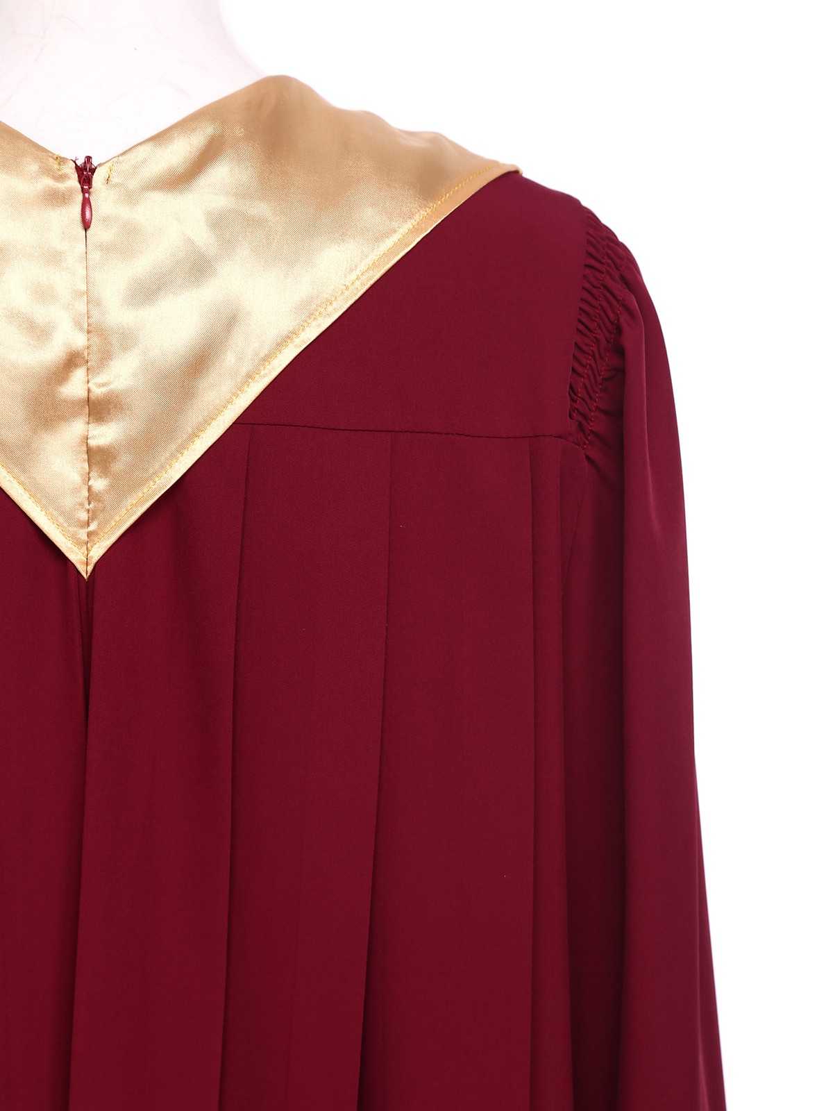 US Women's Clergy Costume Long Robe Pastor Event Stage Sash