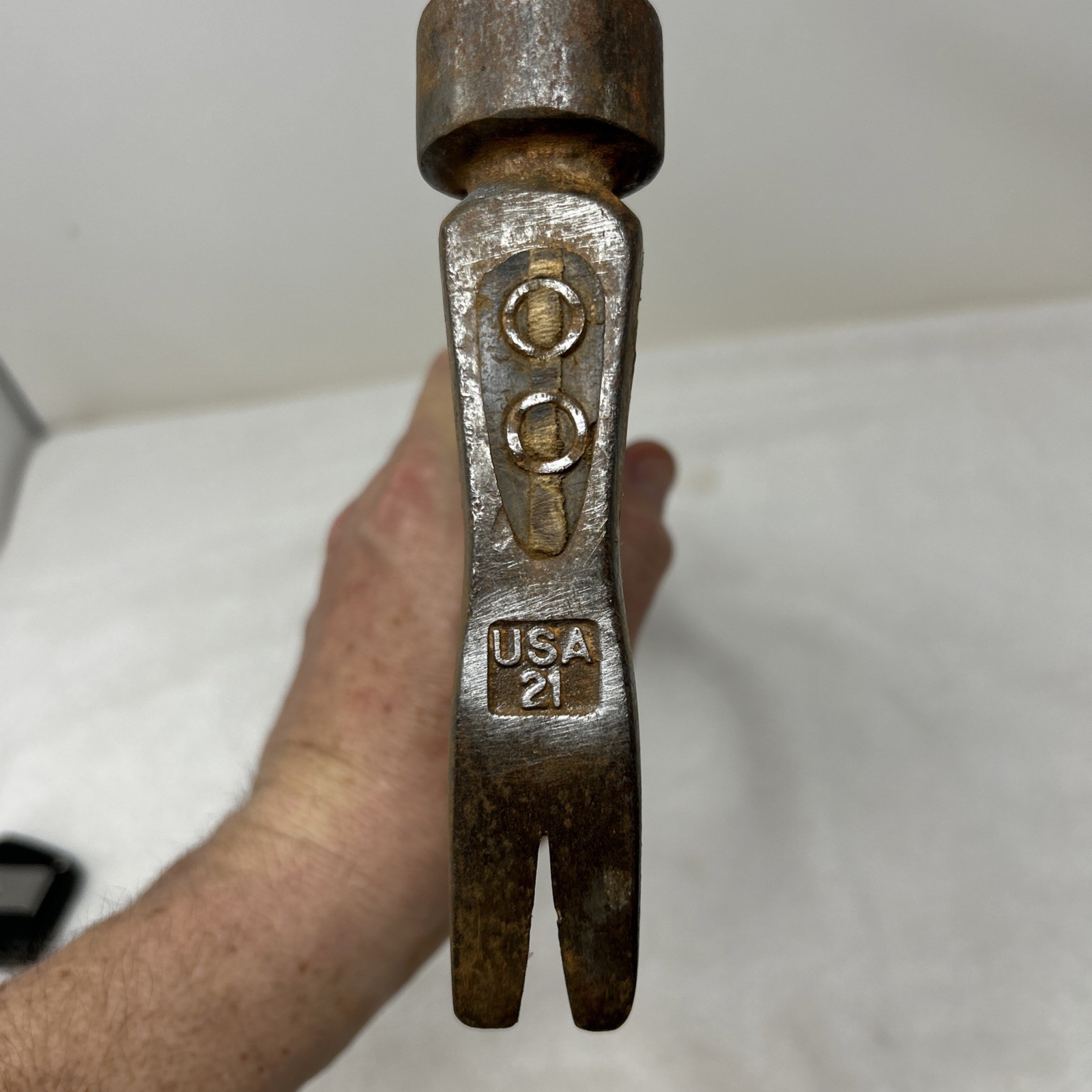 Vintage Hart Framer 21 California Framing Hammer 21oz. Waffle face 🇺🇸🇺🇸