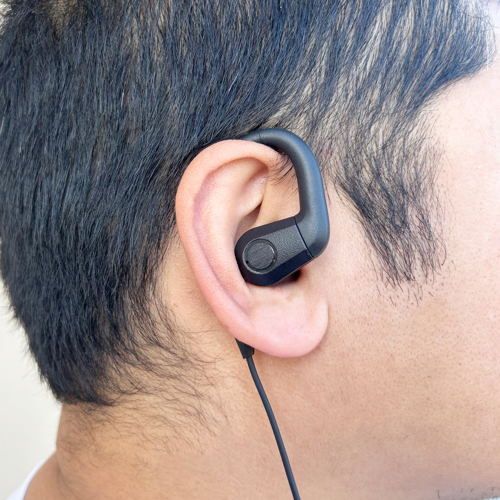 MaximalPower Listen Only 180° Earpiece 3.5mm Ear Hook for 2-Way Radios Speakers