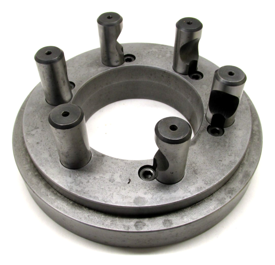 8" CHUCK MOUNTING BACK PLATE w/ D1-6 MOUNT