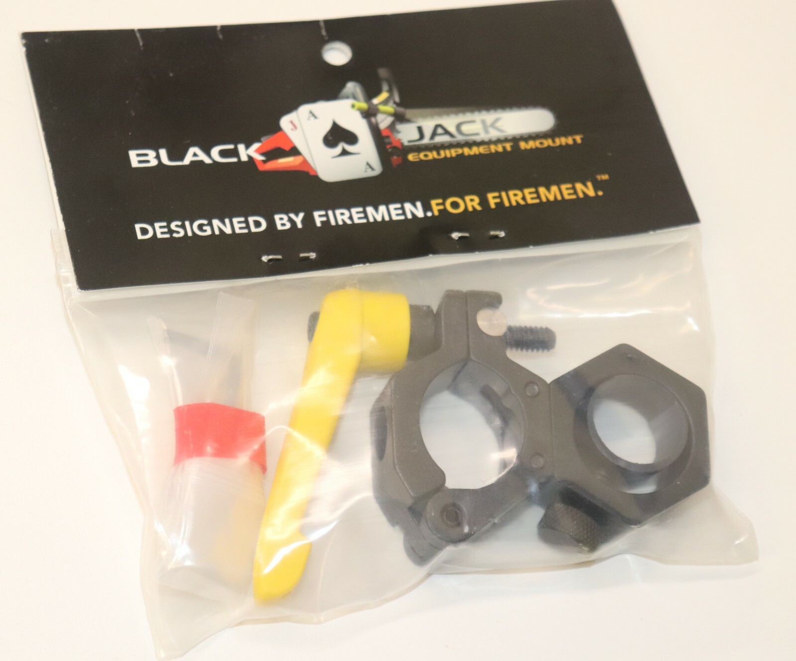 Blackjack Fire Equipment Flashlight Mount, for any 1.25" Bar, 1" Flashlight