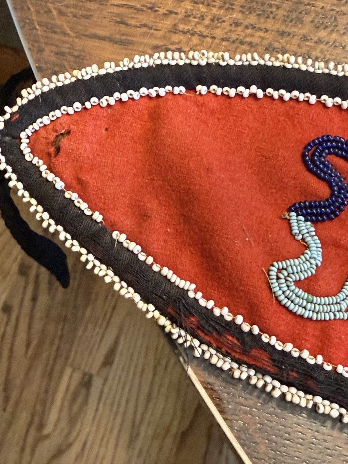 Antique Late 1800’s Tlingit Beaded Belt