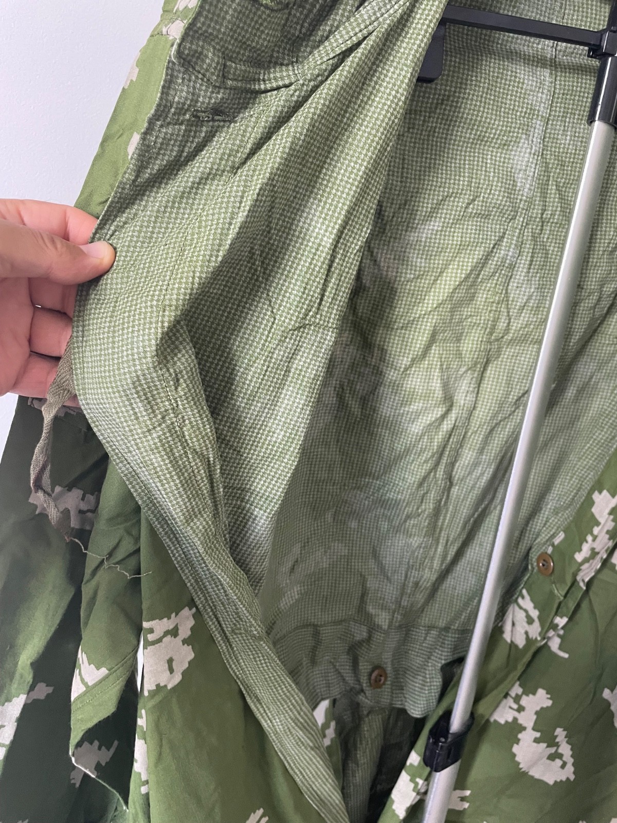 Rus Army summer jumpsuit coverall BEREZKA KLMK size 2 USSR Afghan war 1970-85