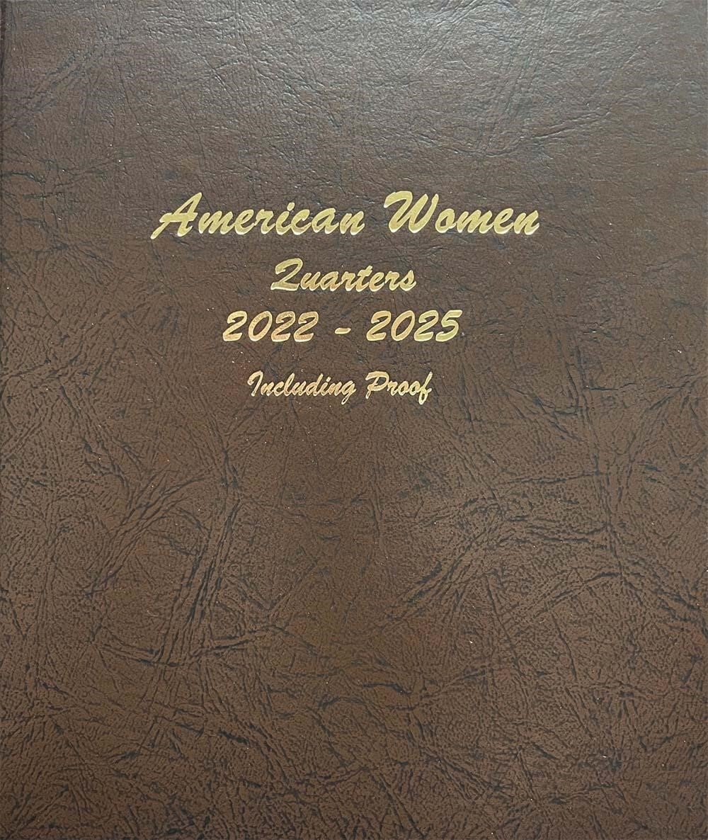 Dansco Album American Women Quarters 8141 PDSS 2022-2025 w Proof Safe Storage