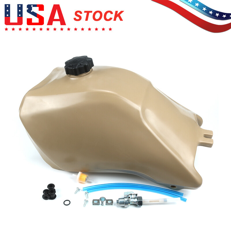 Gas Fuel Tank Fourtrax Beige With Petcock For Honda Trx300 Trx 300 93-2000