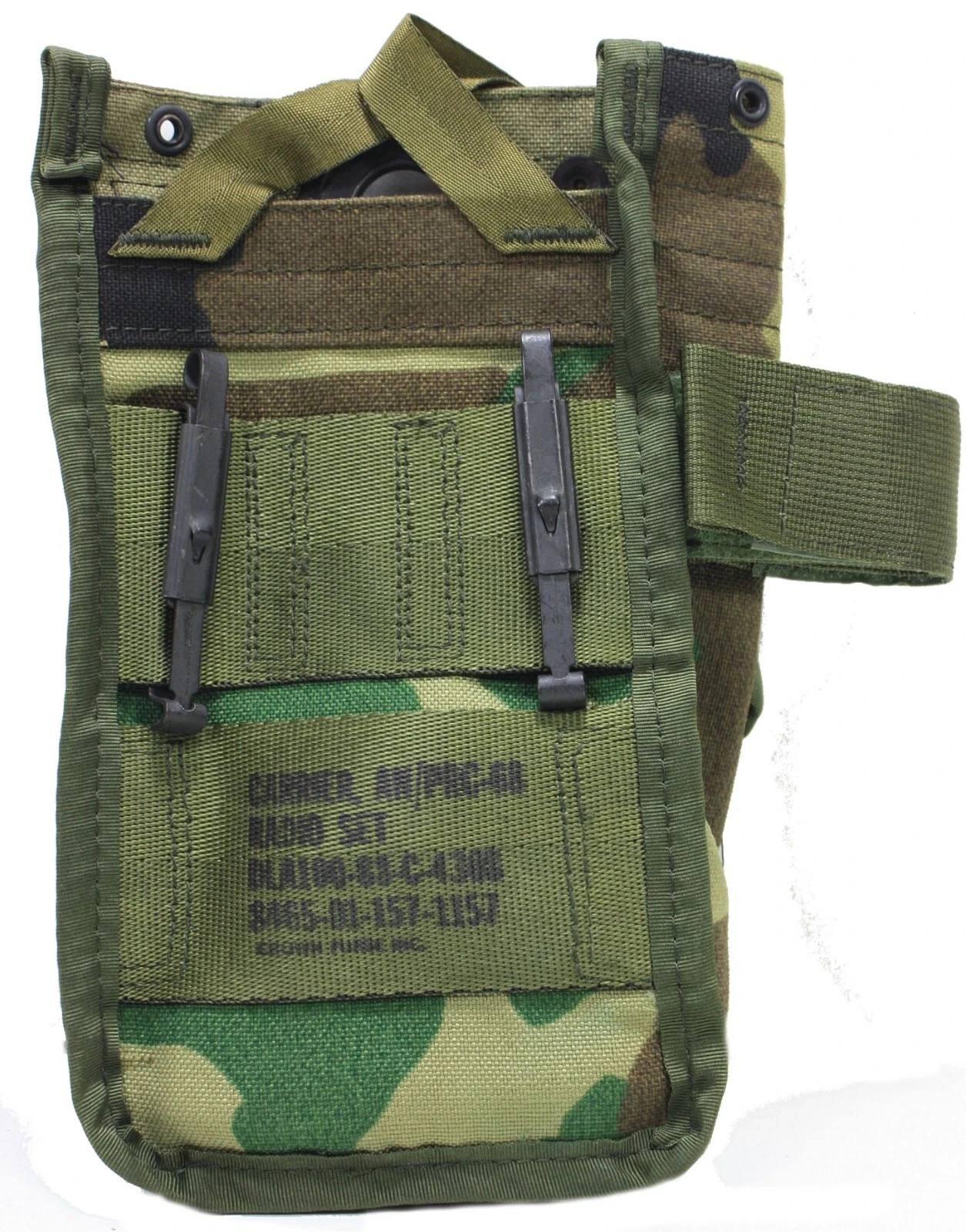 NEW USGI ALICE M81 WOODLAND CAMO RADIO SET CARRIER POUCH AN/PRC-68 UTILITY POUCH