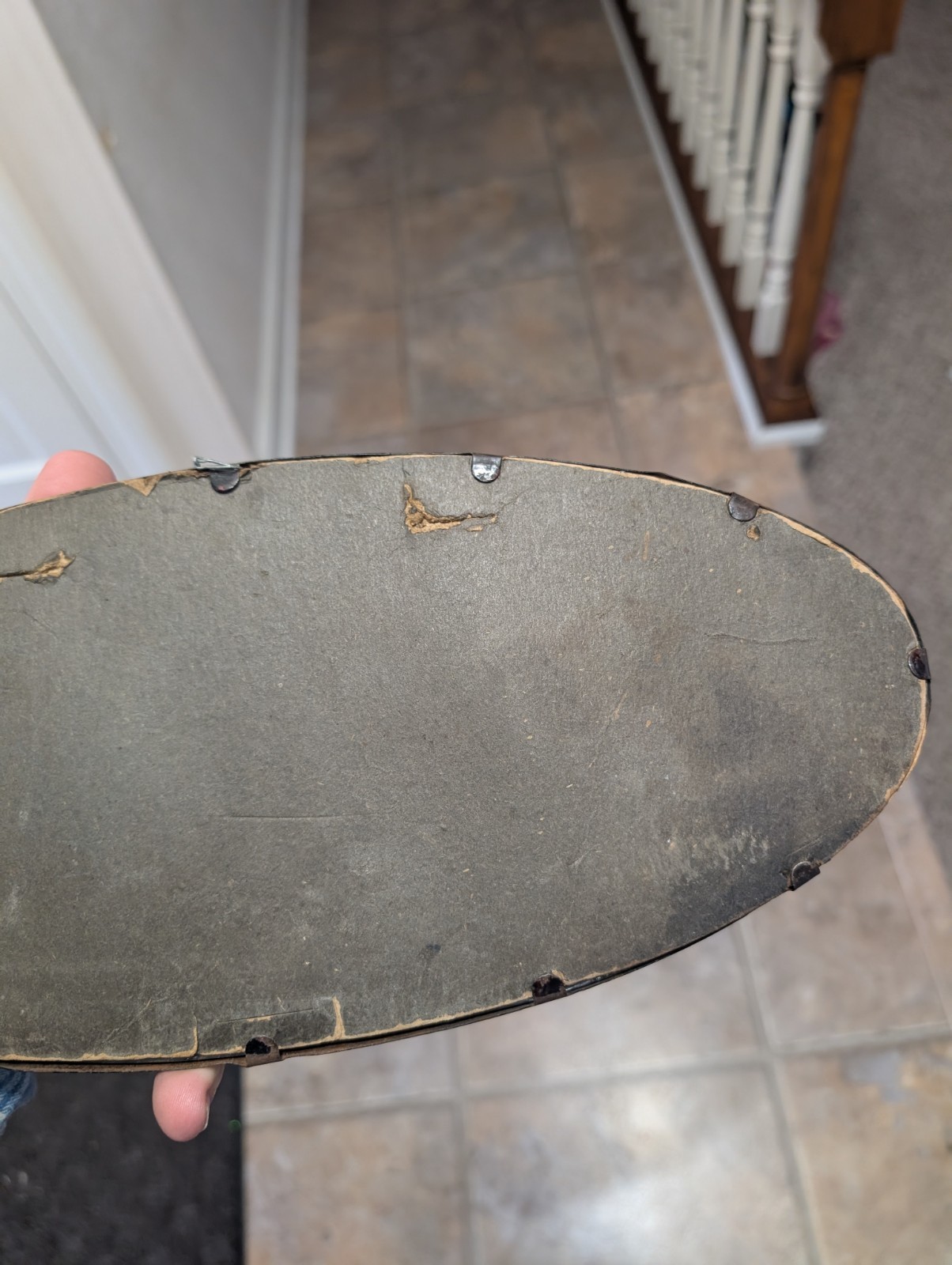 Antique Picture The Happy Hunting Grounds Native American Indians Metal Frame