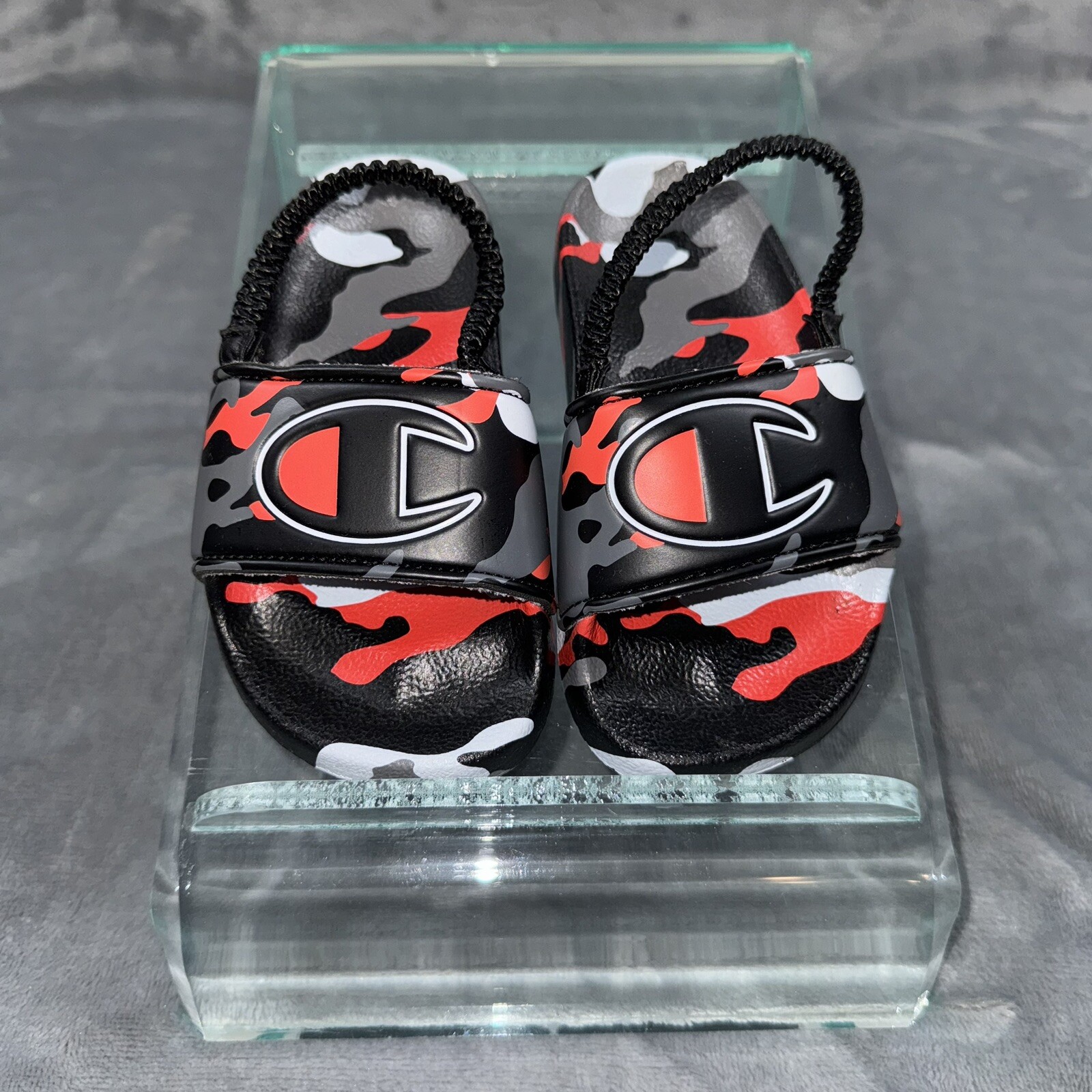 Champion IPO Camo H21 Slides CP101755T Toddler NEW without Box