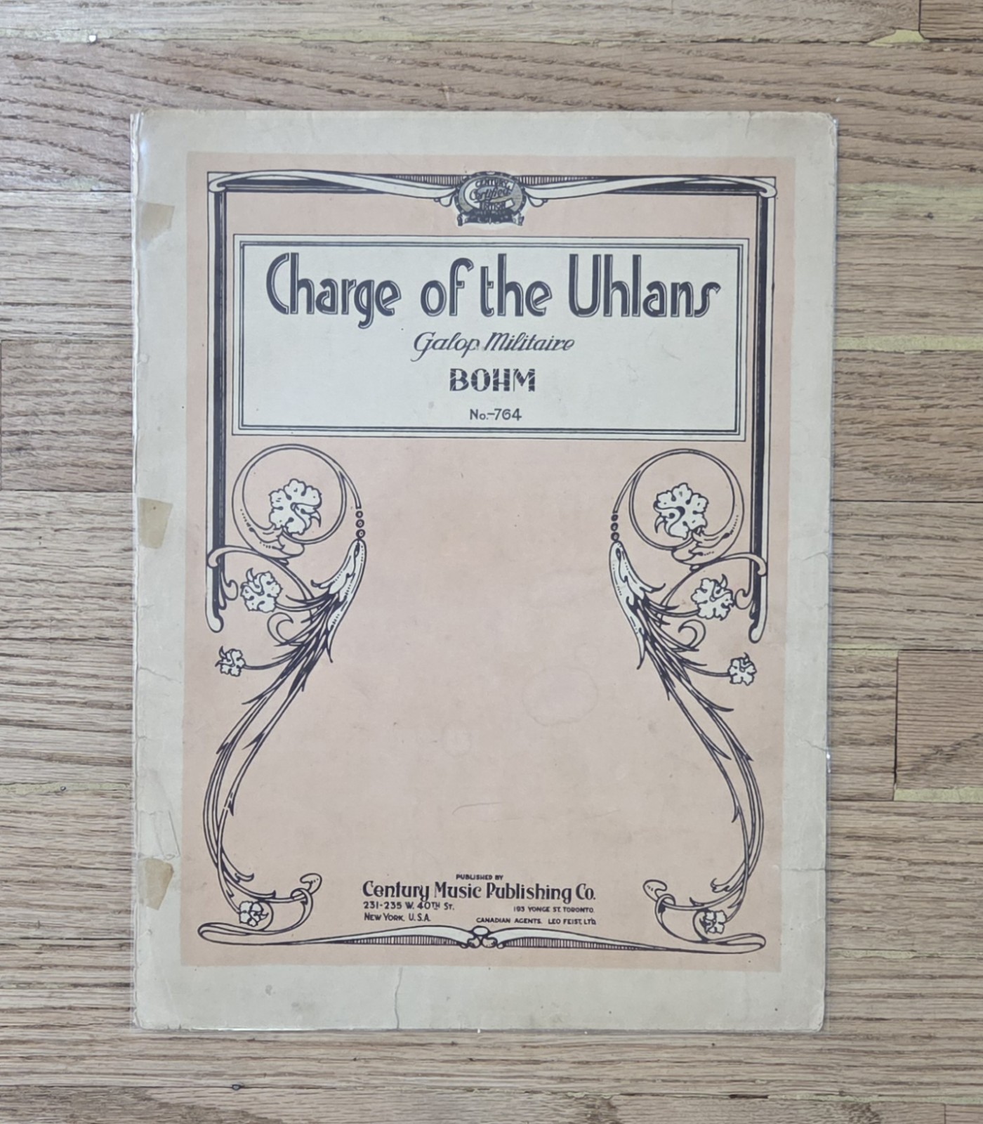 (8) Vintage Music Sheets Lot