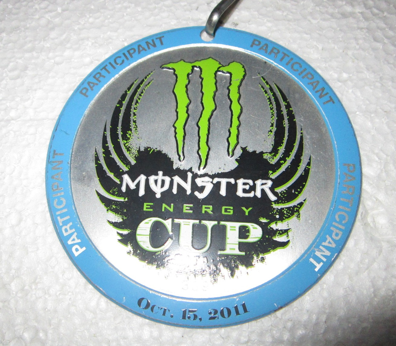 2011 MONSTER ENERGY CUP SUPERCROSS PARTICIPANT PASS & LANYARD Las Vegas smx