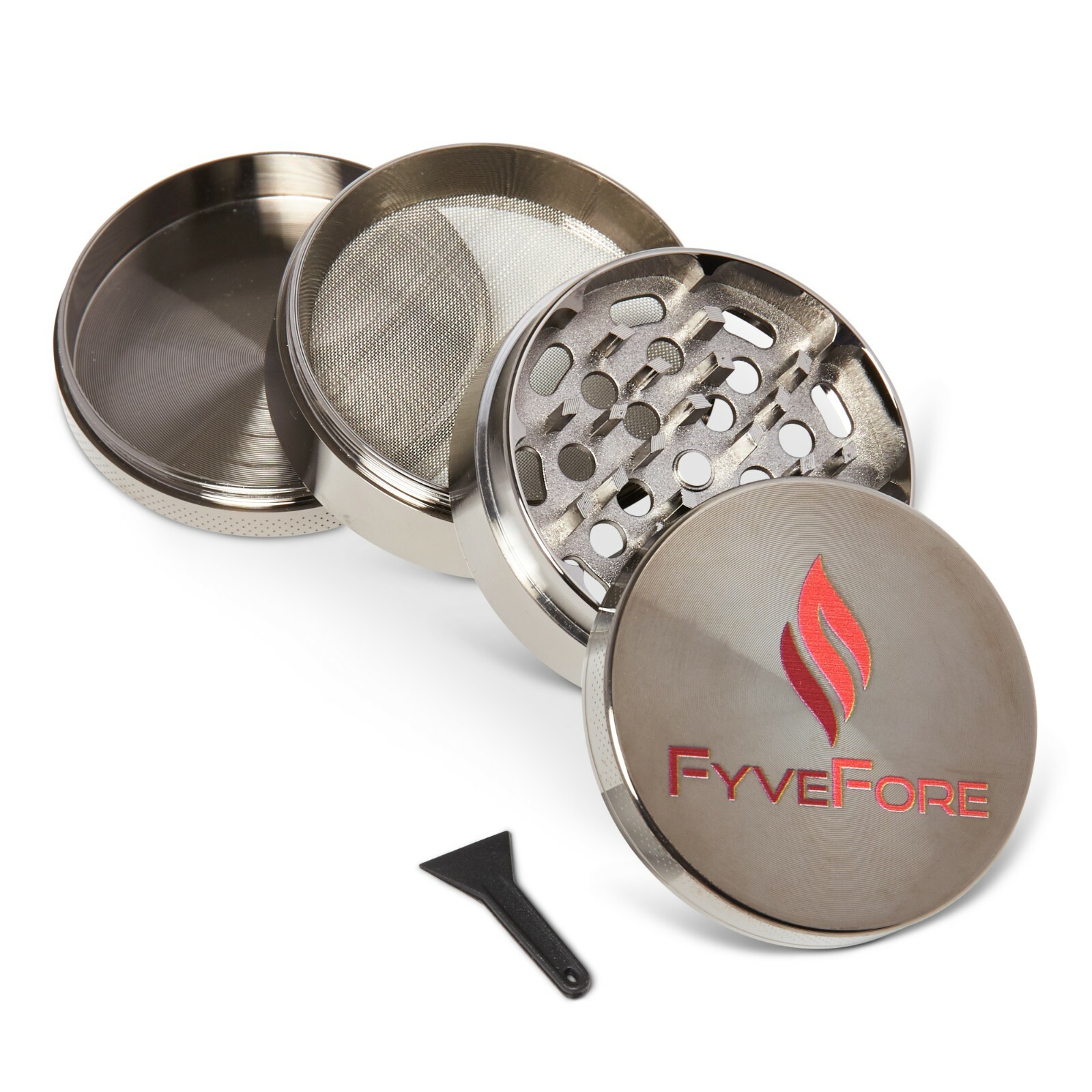 NEW Locking Stash Box Set w/ Aluminum Herb Grinder, Rolling Tray