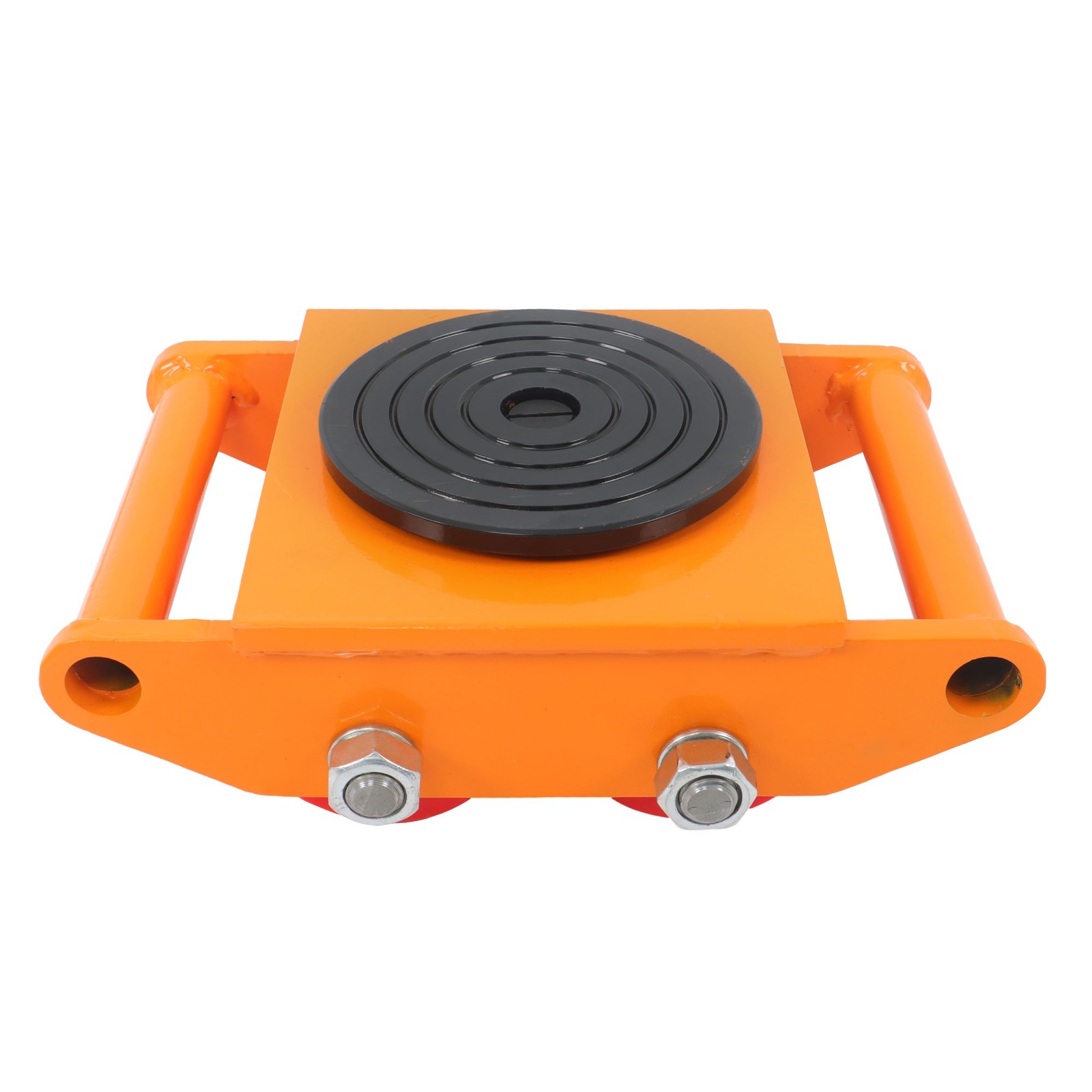 4 Pcs Heavy Duty Machinery Skates Dolly 6T/13200Lbs With Handle 360° Rotation