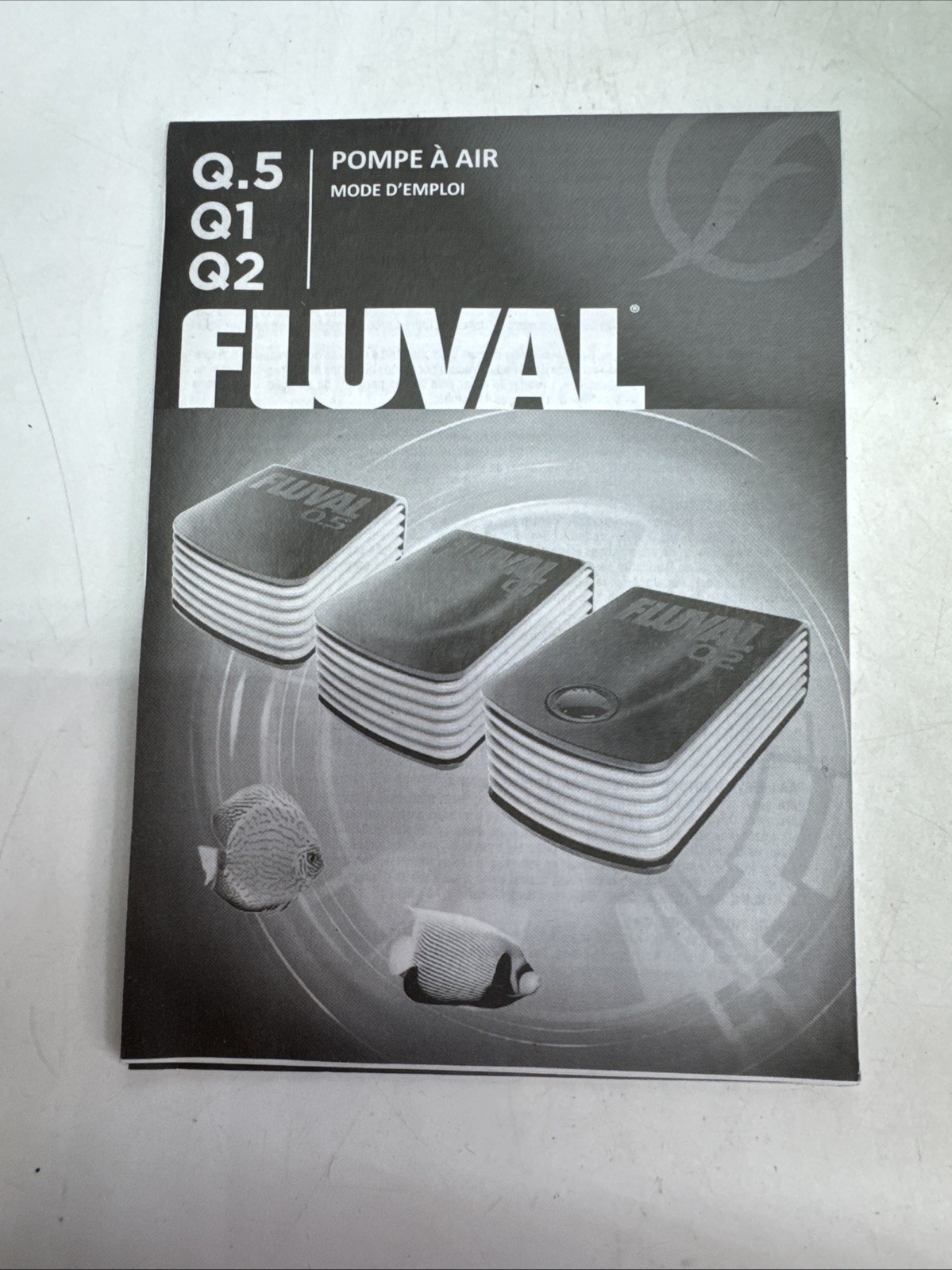 Hagen Fluval Q2 50-160 US Gal Adjustable Flow Control Air Pump - Working