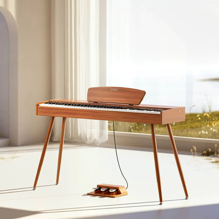 🎹 Donner DDP-80 88 Key Weighted Digital Piano Electric Keyboard 128 Polyphony