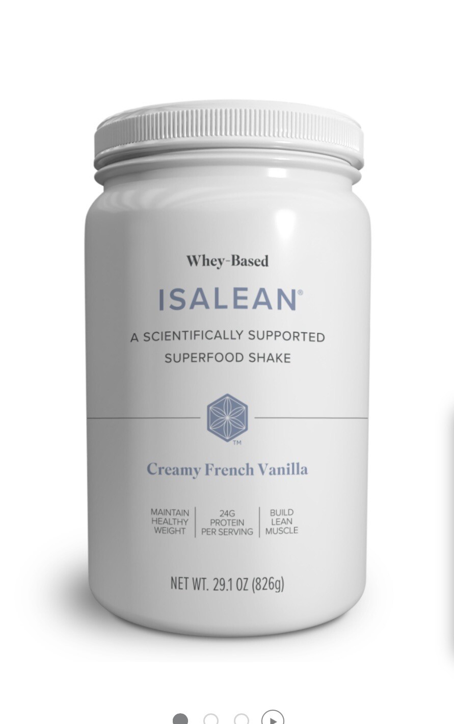 Isagenix Isalean shake Creamy French Vanilla 29.1 Oz Exp 8/24 Free Shipping