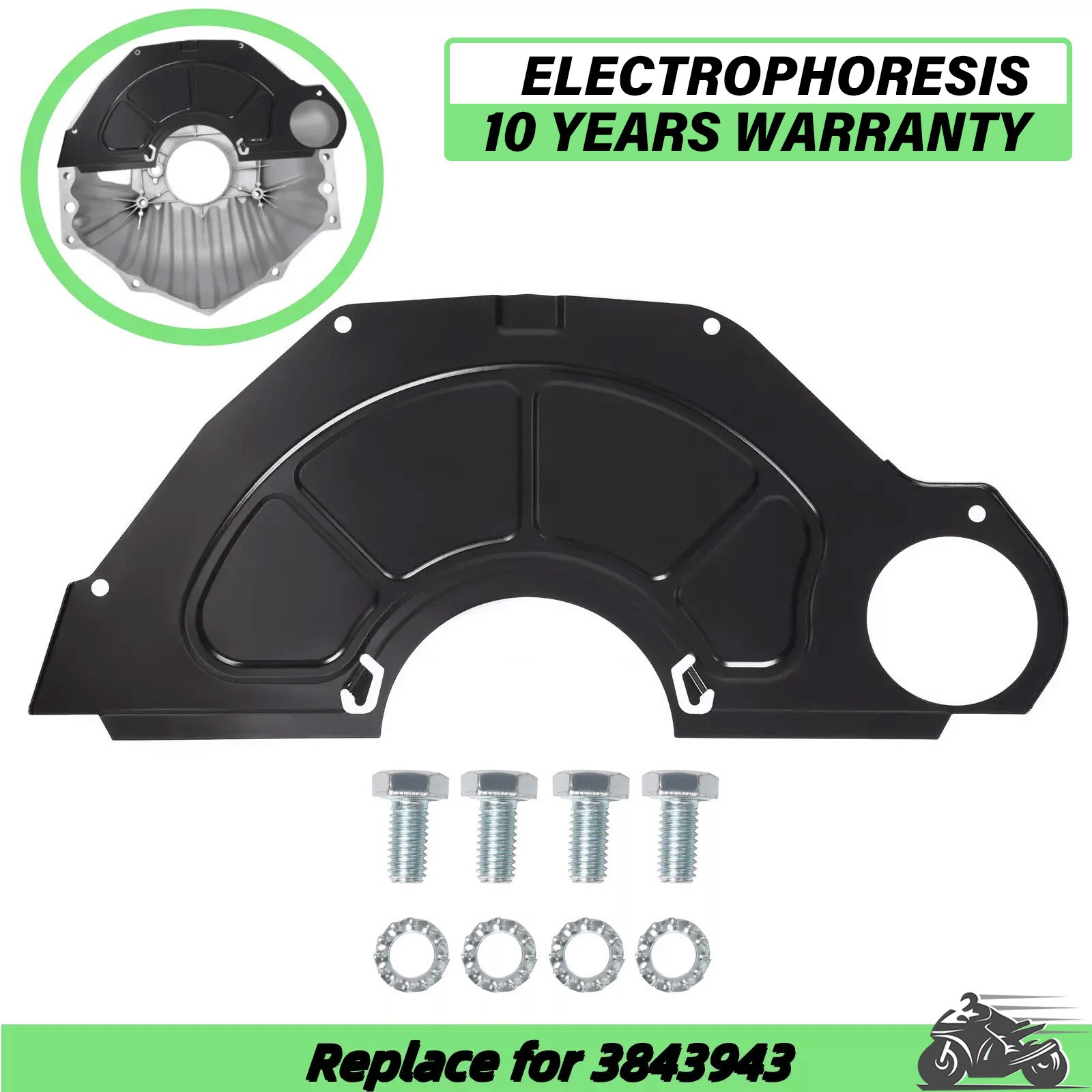 11" Clutch Bell Housing Inspection Cover For Chevrolet Camaro Chevelle Corvette