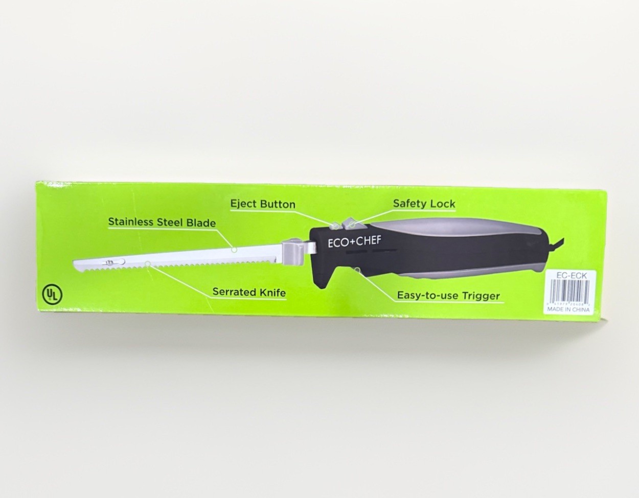 Eco+Chef Electric Carving Knife Cook Smarter New in Box