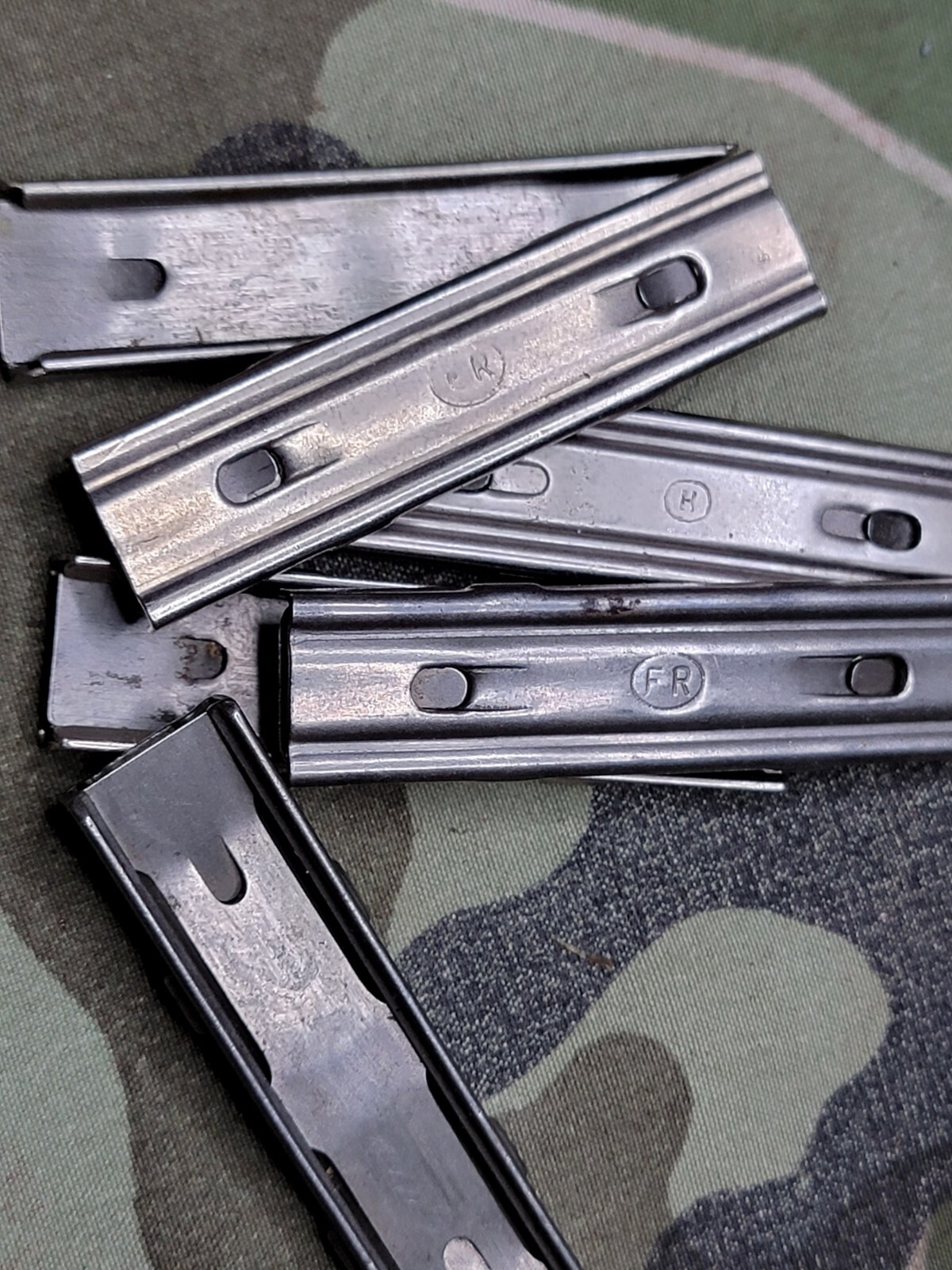 6 Original Argentine 30.06 Stripper Clips Mauser WILL NOT WORK FOR 7.65