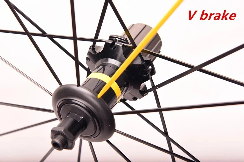 700C Bicycle Wheelset Alloy V/C Disc Brake Lap Brake Road Bike Wheel 30/40/50mm