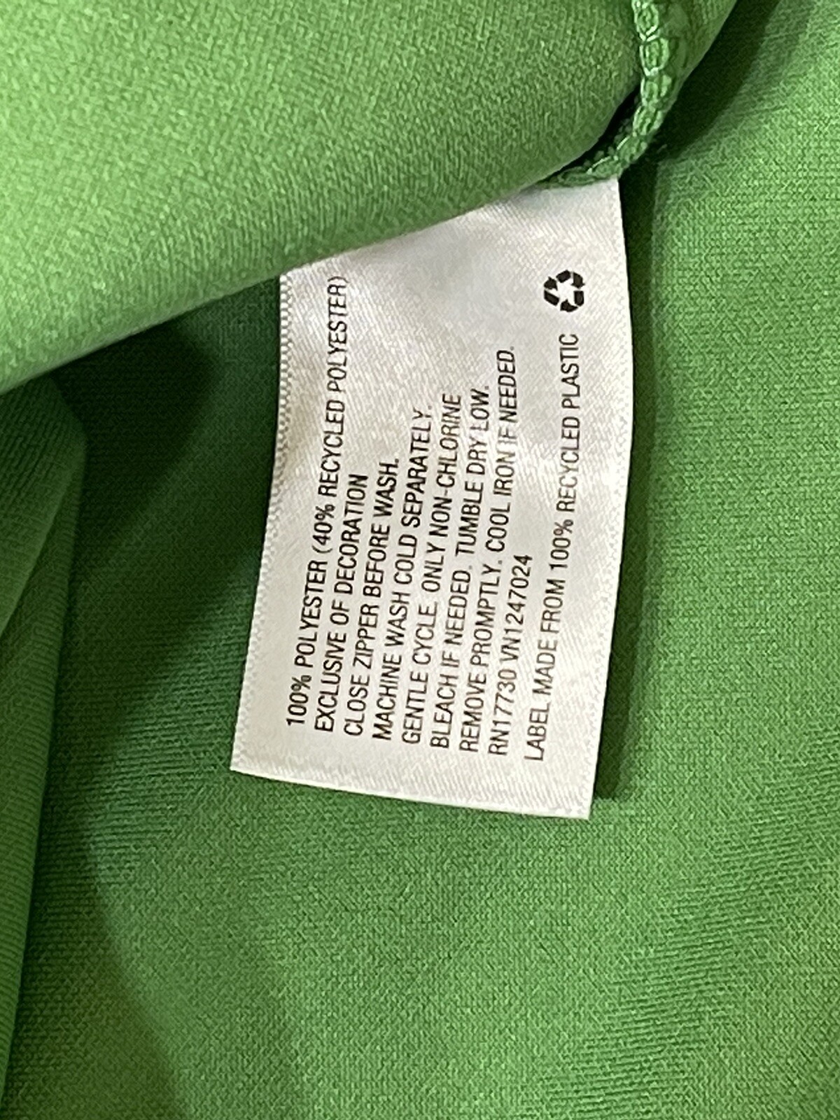 Original Use Men’s Green Zip Up Long Sleeve Comfort Sports Jacket s XXL