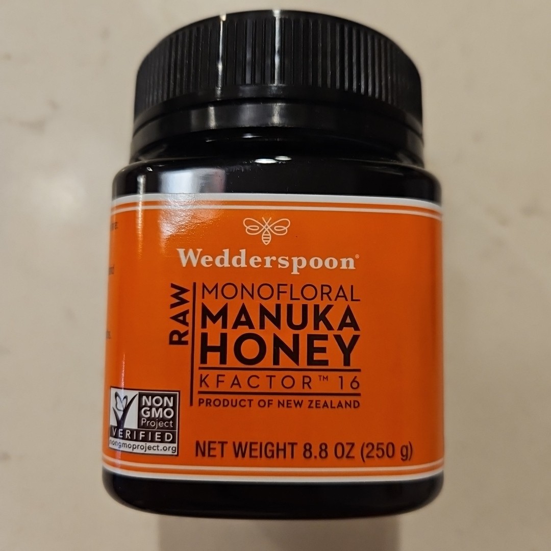 Wedderspoon New Zealand Raw Manuka Honey KFactor 16+ 8oz Exp 2027+