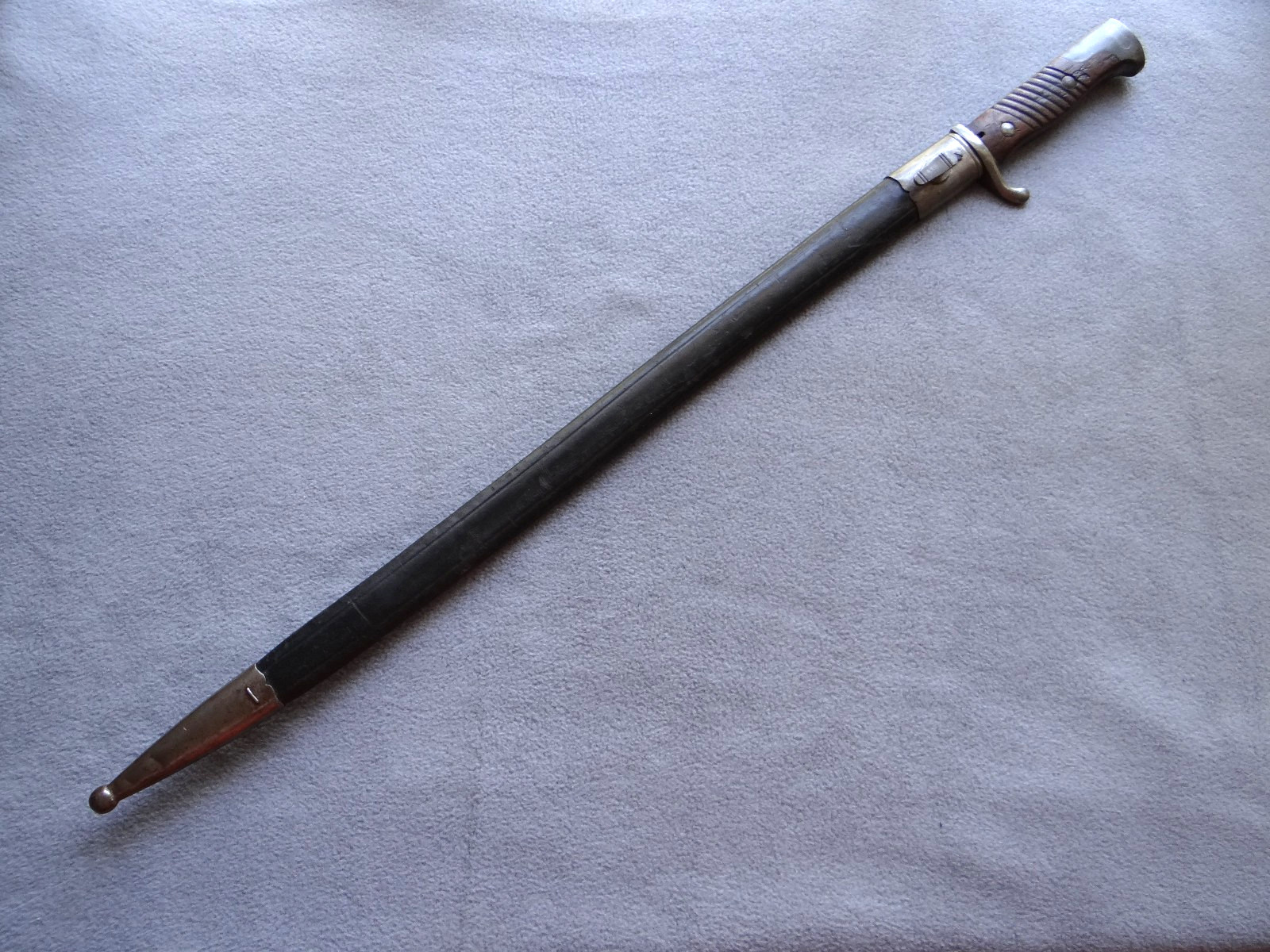 Scarce WWI Peruvian Model 1909 Quillback Bayonet Simson & Co. Suhl