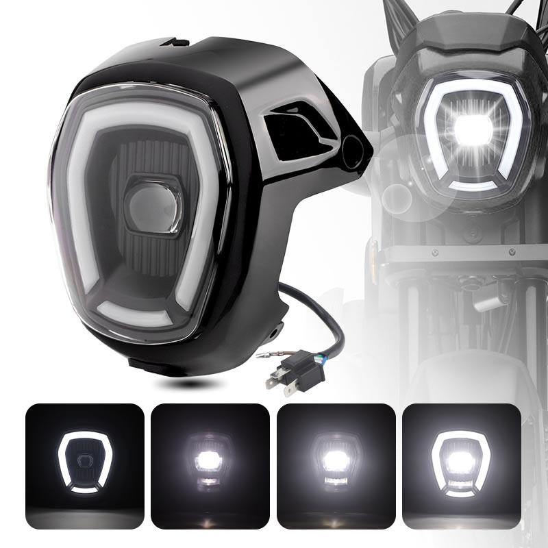 LED Headlight Assembly High Low Beam + DRL Lamp For Honda Navi NVA110B 2016-2021