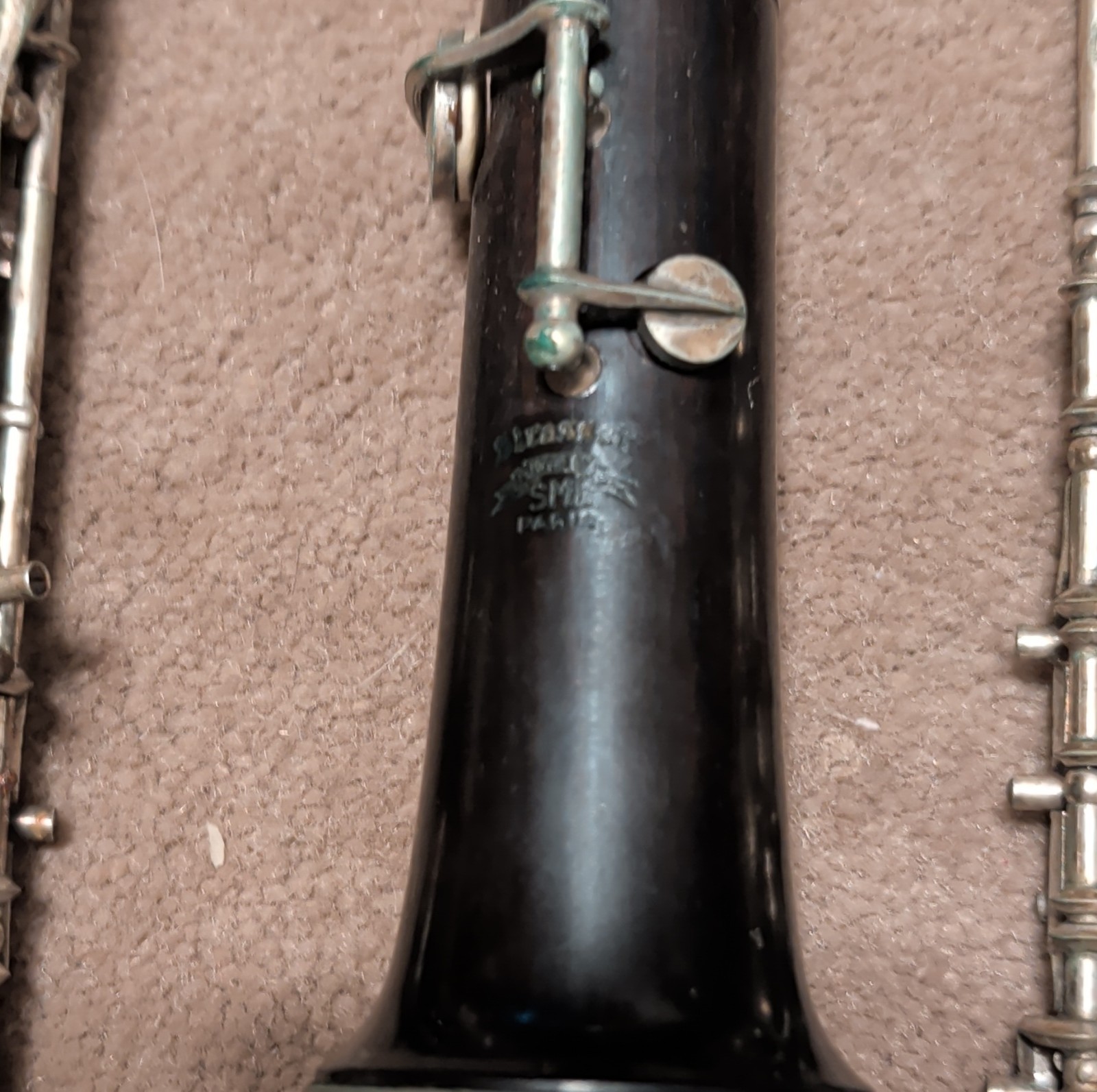 L. LEBRETTE SM Oboe Black Wood Paris Woodwind Instrument