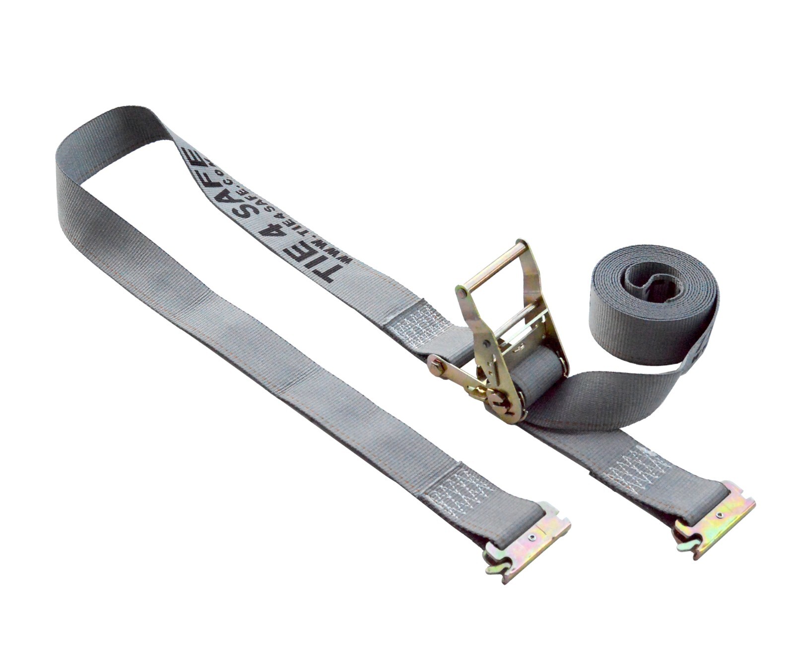 20 Pack 2" X 16' E-Track Ratchet Tie Down Strap Truck Trailer Enclosed Cargo Van