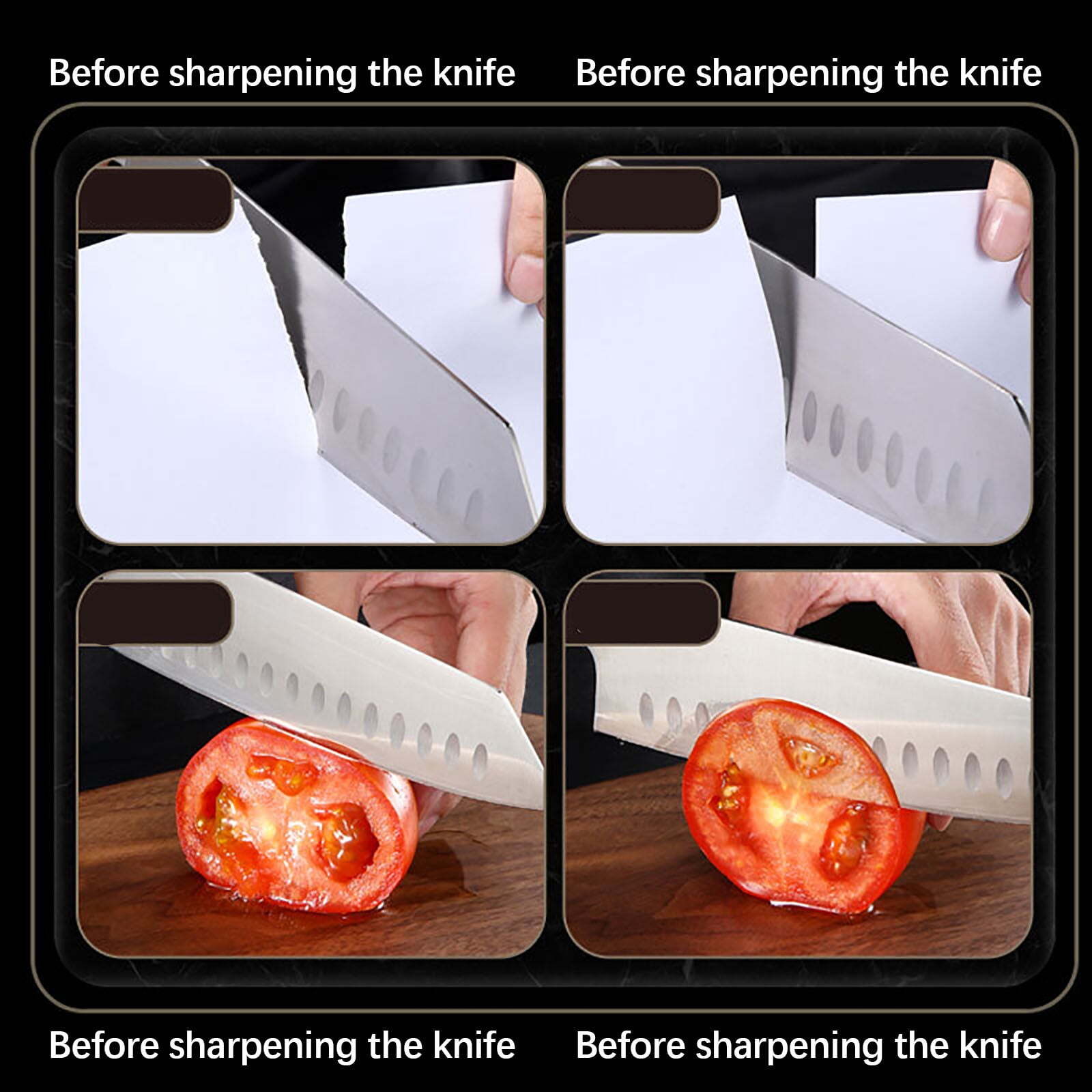Electric Knife Sharpener Professional Kitchen Sharpening Stone Grinder knives