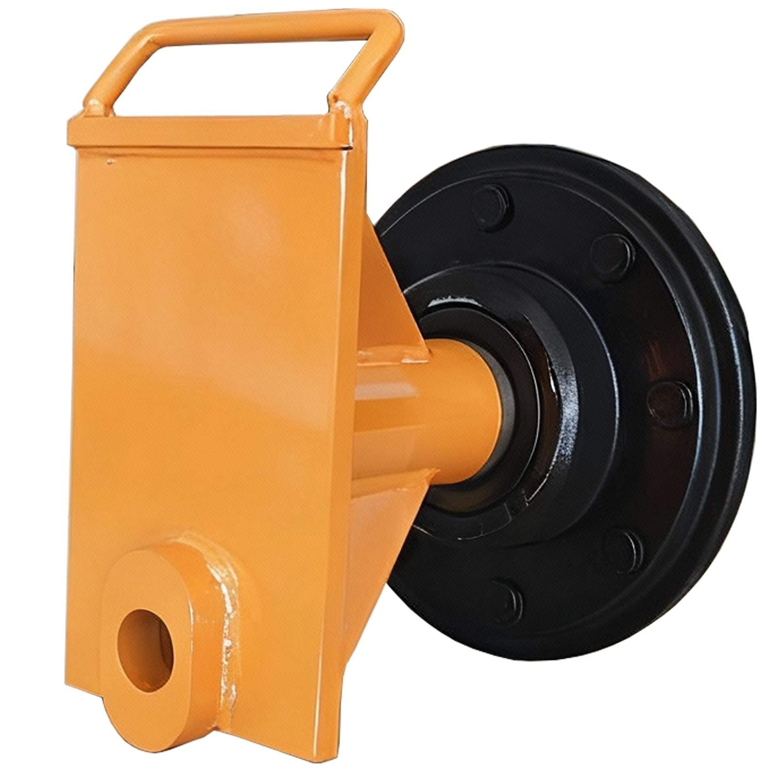 8x 6.5 Lug Superior Shipping Container Wheels, Bolt-on Spindle Kit(Super thick)