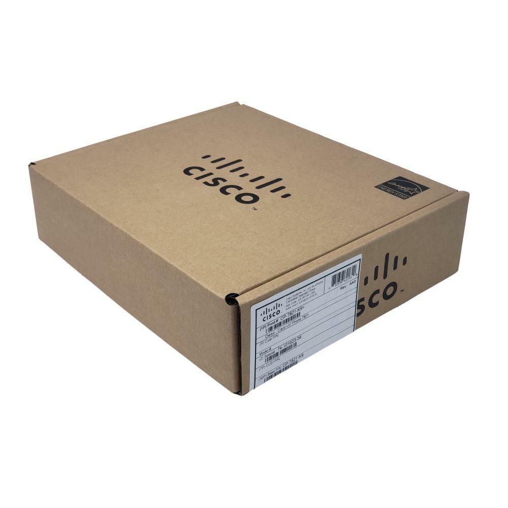 Cisco 7821 IP Phone (CP-7821-K9=) - Brand New w/1 Year Warranty