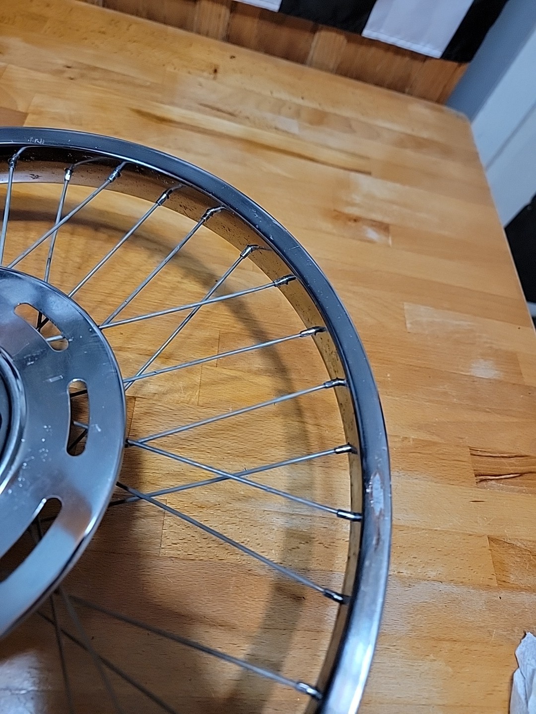 Vintage Original Raleigh Chopper Mk1 Rear 3 Speed Wheel