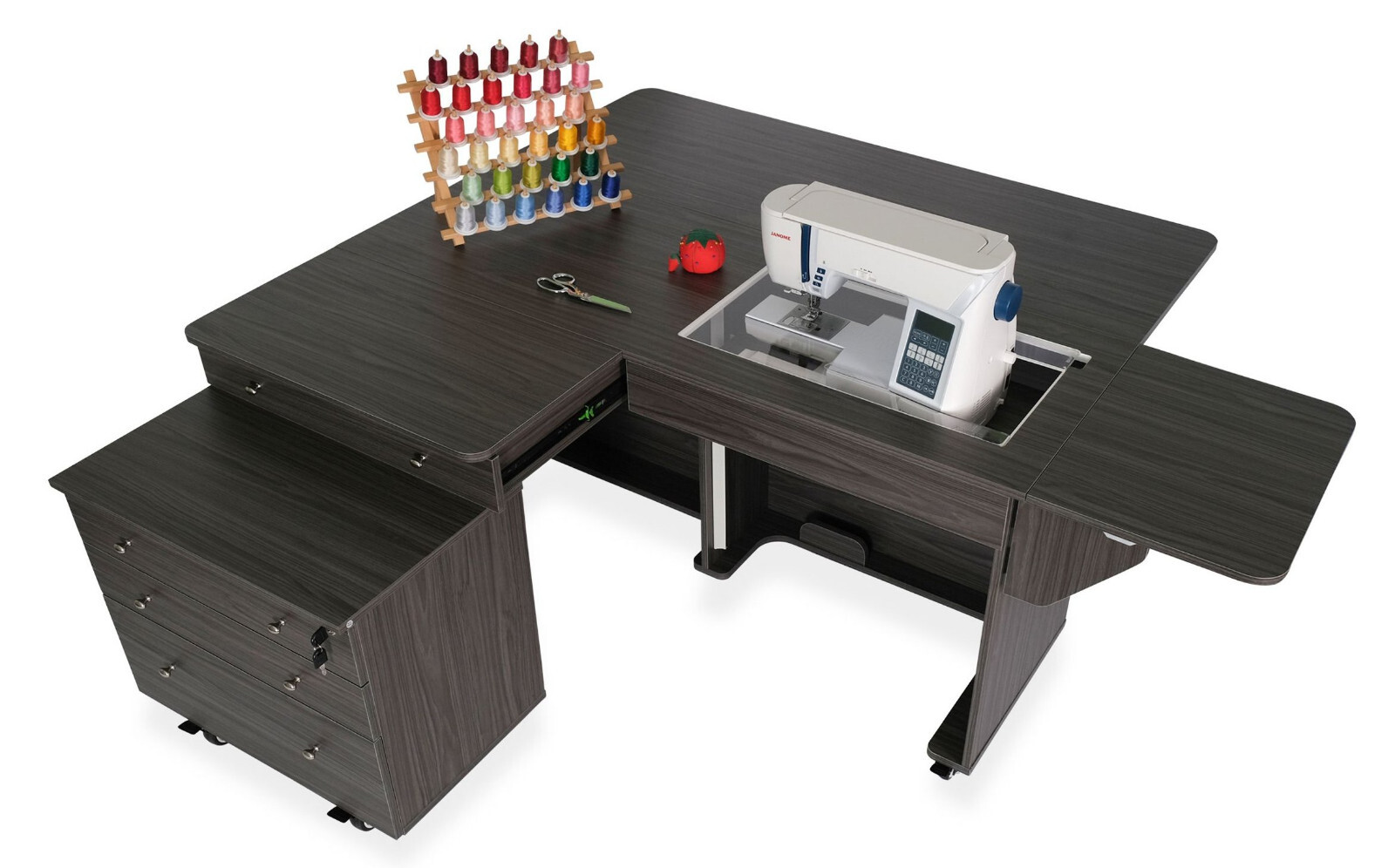 Kangaroo & Joey II Sewing Cabinet - NEW WHITE