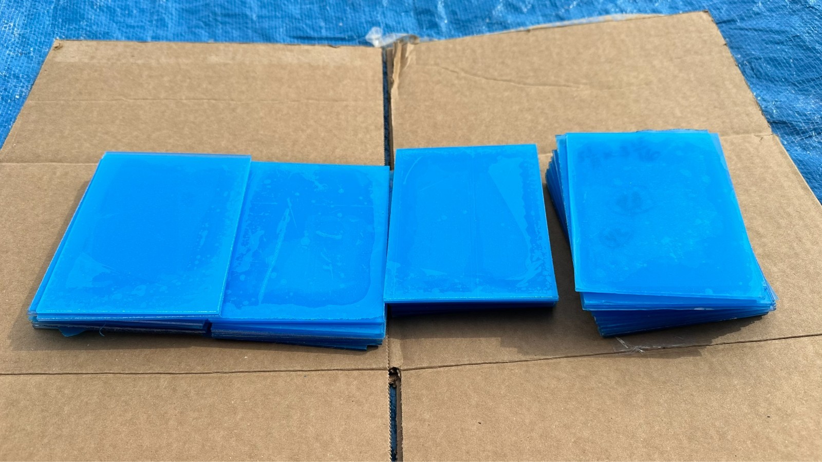 Lot 42 New Sheets 5-1/8" x 3-15/16" Acrylic Clear Plexiglass 5.125x3.9375