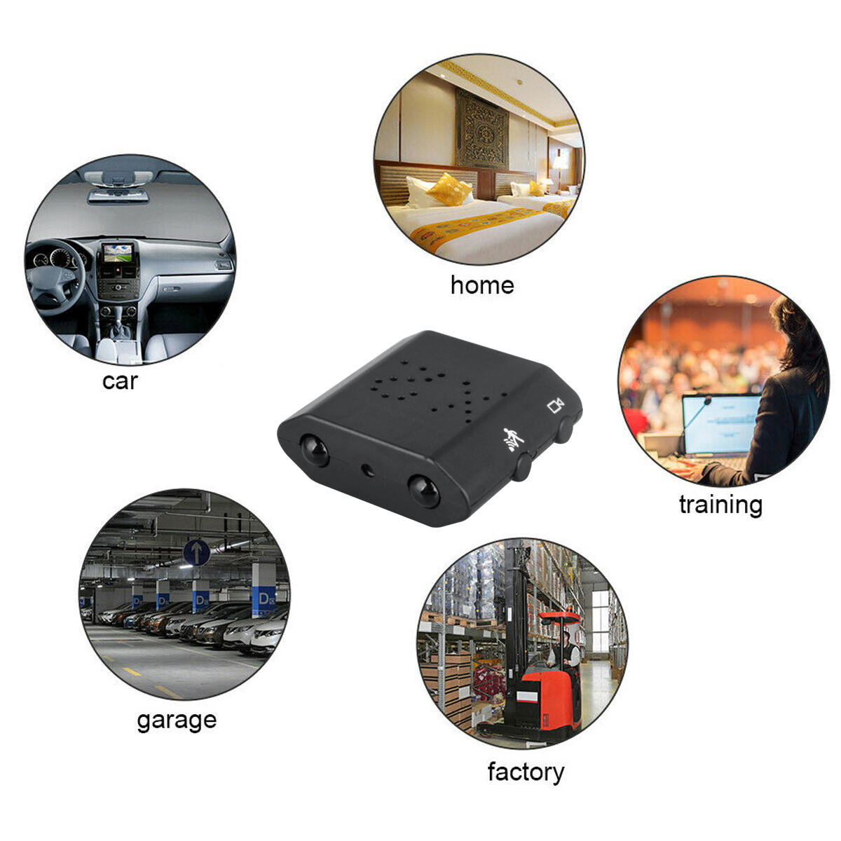 1080P HD Mini Camera Motion Detection Camcorder Night Vision Home Security Cam