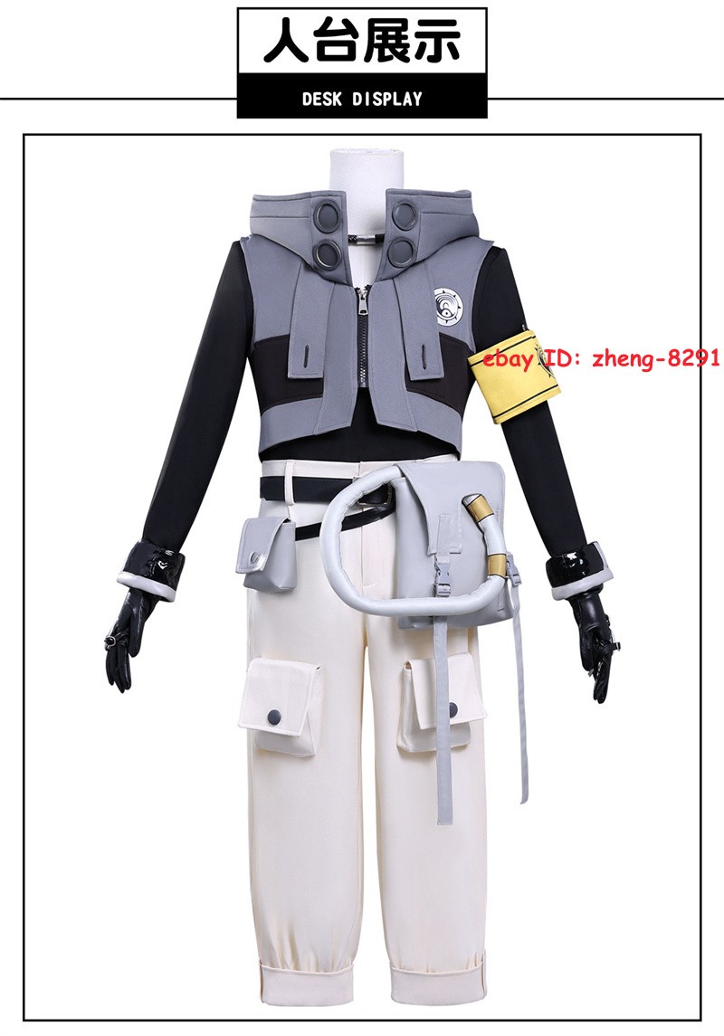 GACHIAKUTA Rudo Halloween Costume Outfit Cosplay Full Set Anime Men's Uniform