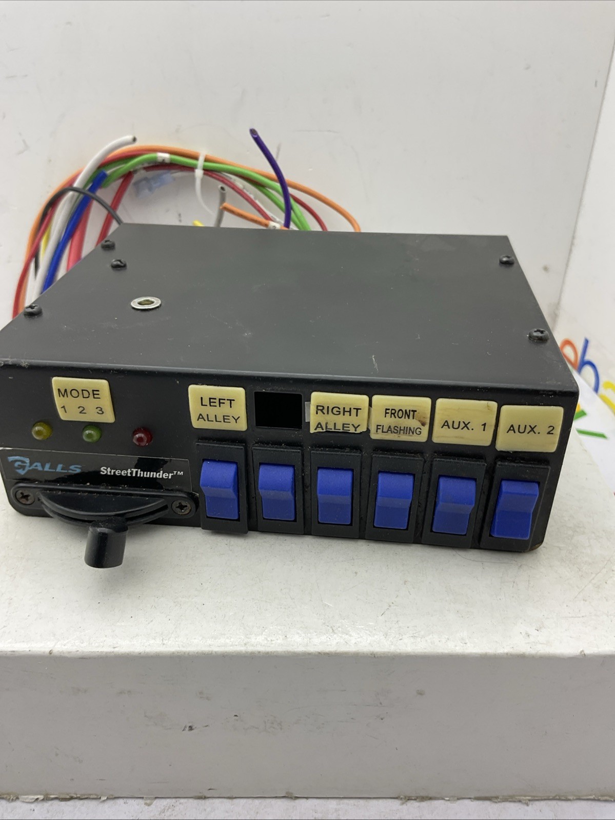 Galls Street Thunder 6 Function Switch Box With 3 Way Slider All 20 amp fuses