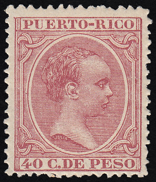 Puerto Rico 114 1894 Alfonso XIII MNH