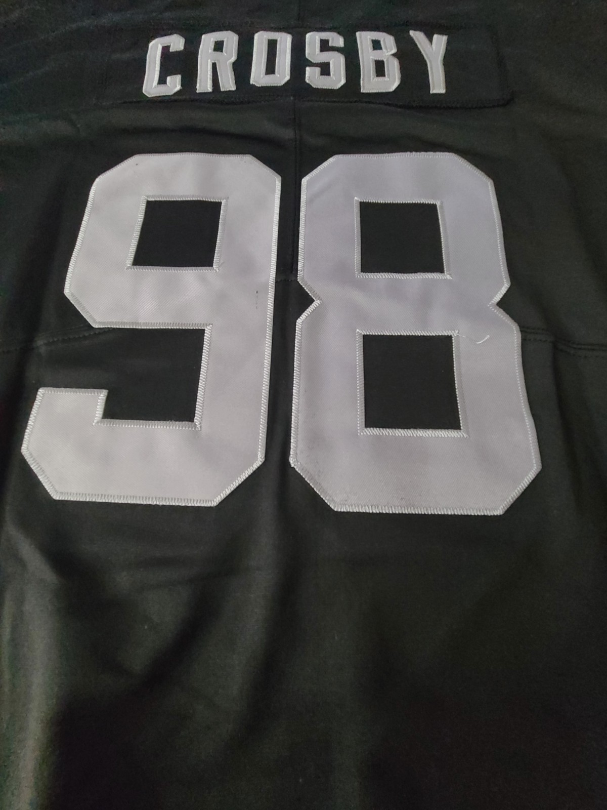 Maxx Crosby #98 Black Raiders Stitched Men's Jerseys
