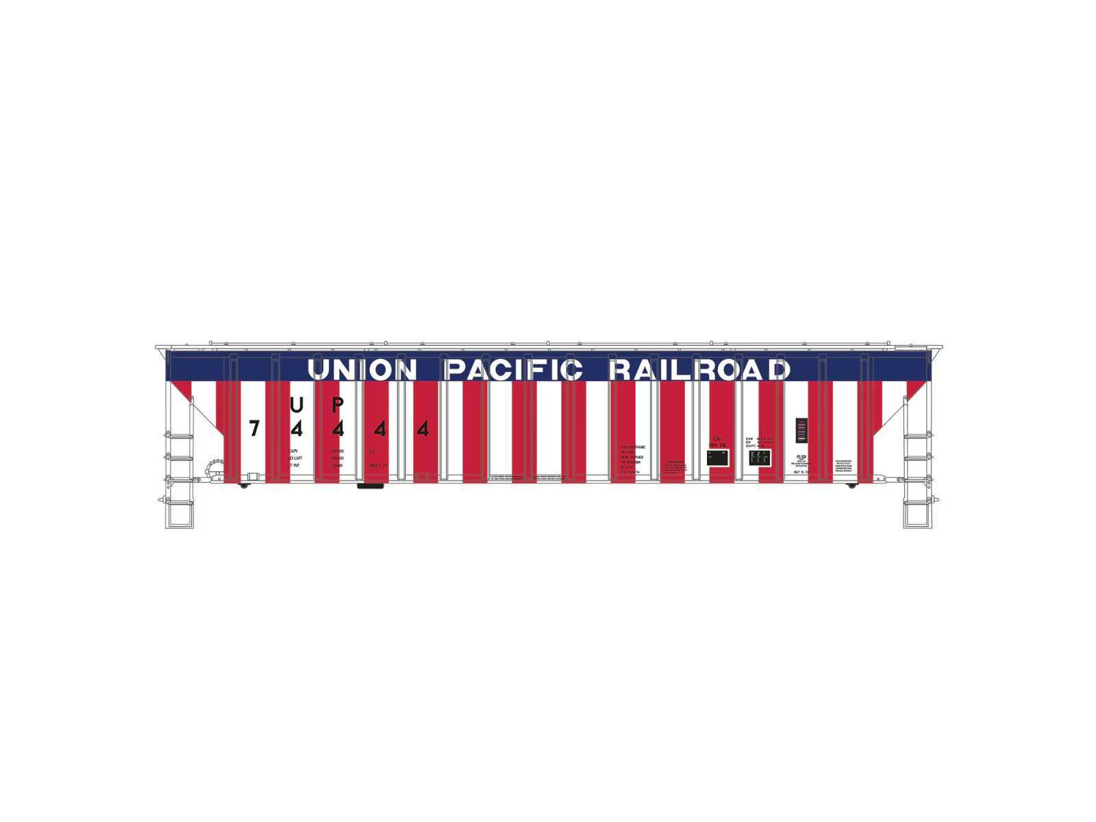 (Pre Order) Lionel Union Pacific PS2-CD #74444