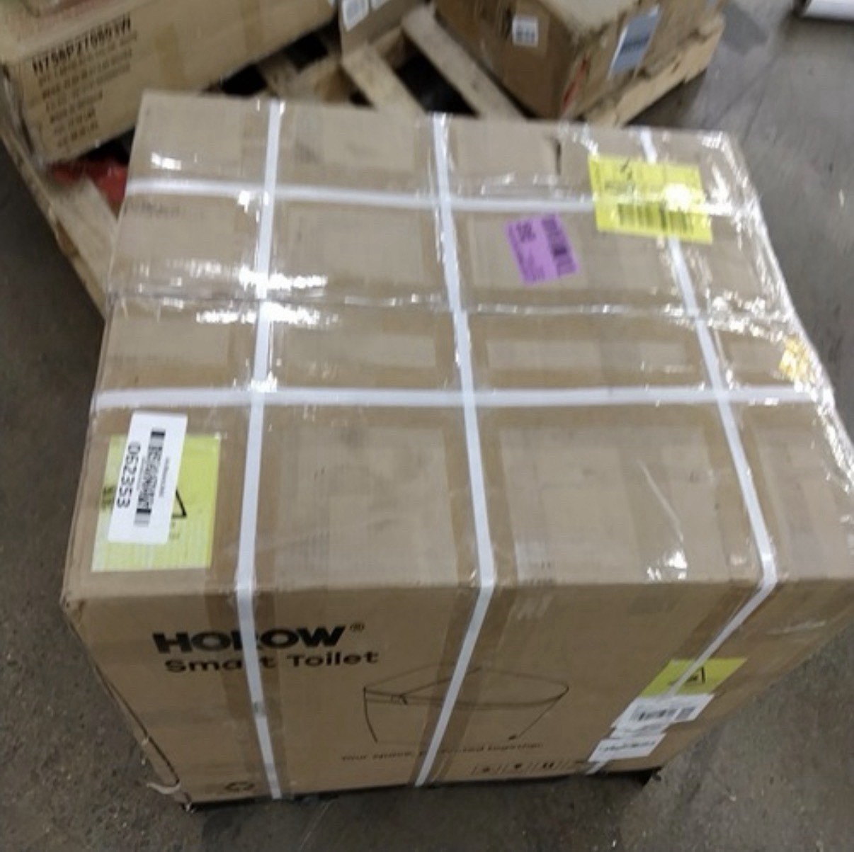 HOROW Smart One Piece Toilet Elongated Dual Flush White Remote Control Modern