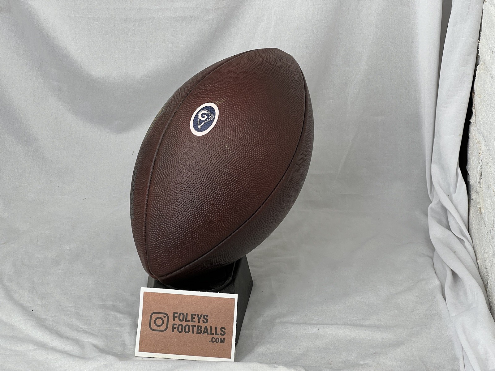 Flash sale!! RAMS LOGO - NFL "The Duke" Wilson Football - Prepped & Conditioned