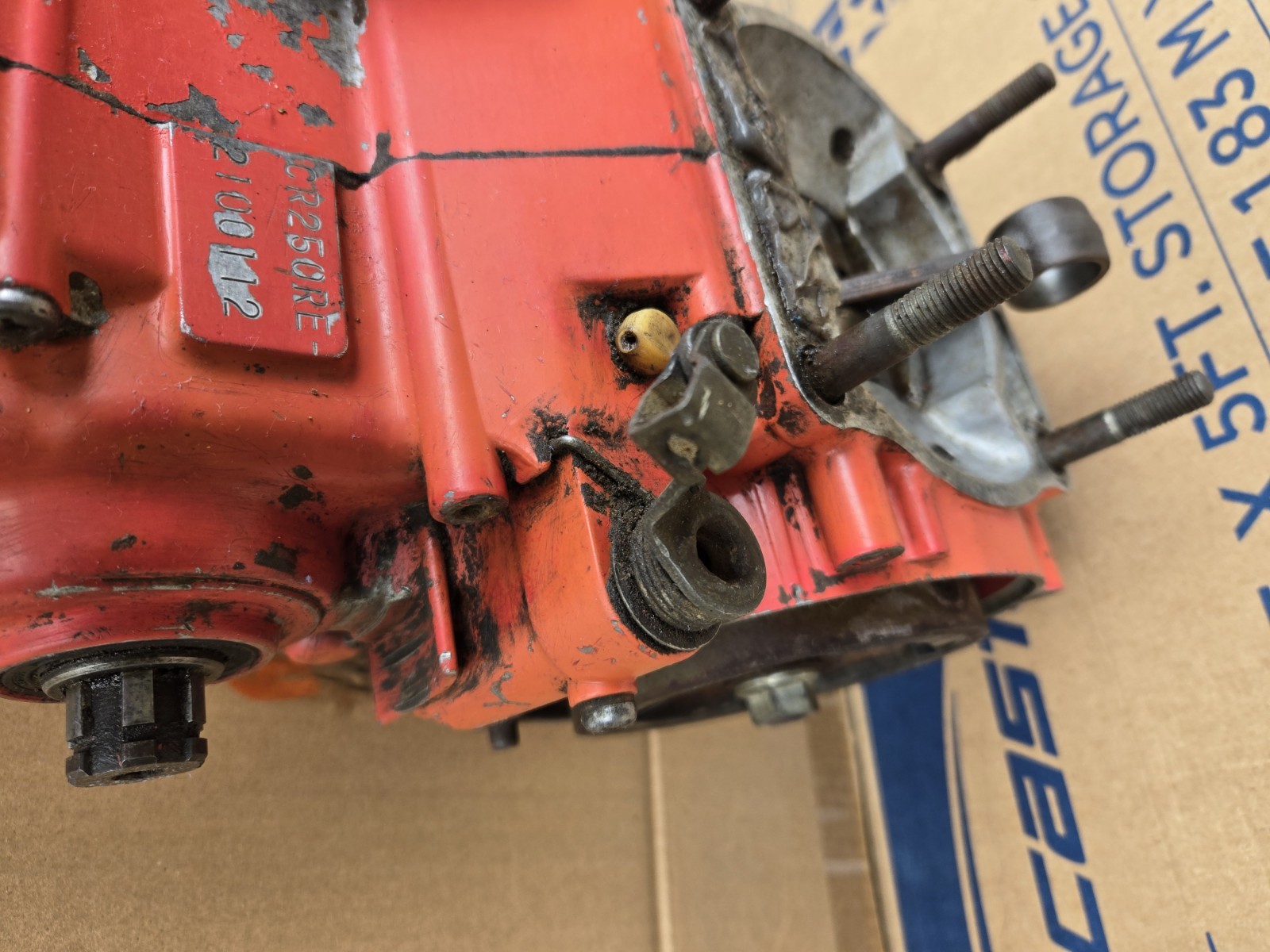 1979 Honda Elsinore CR250 Crankcase Engine Bottom Motor