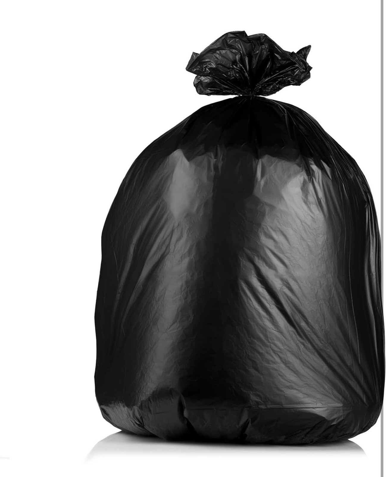 Trash Bags Heavy Duty - 55-60 Gallon Bulk 150 Pack Large Garbage Bags Contractor