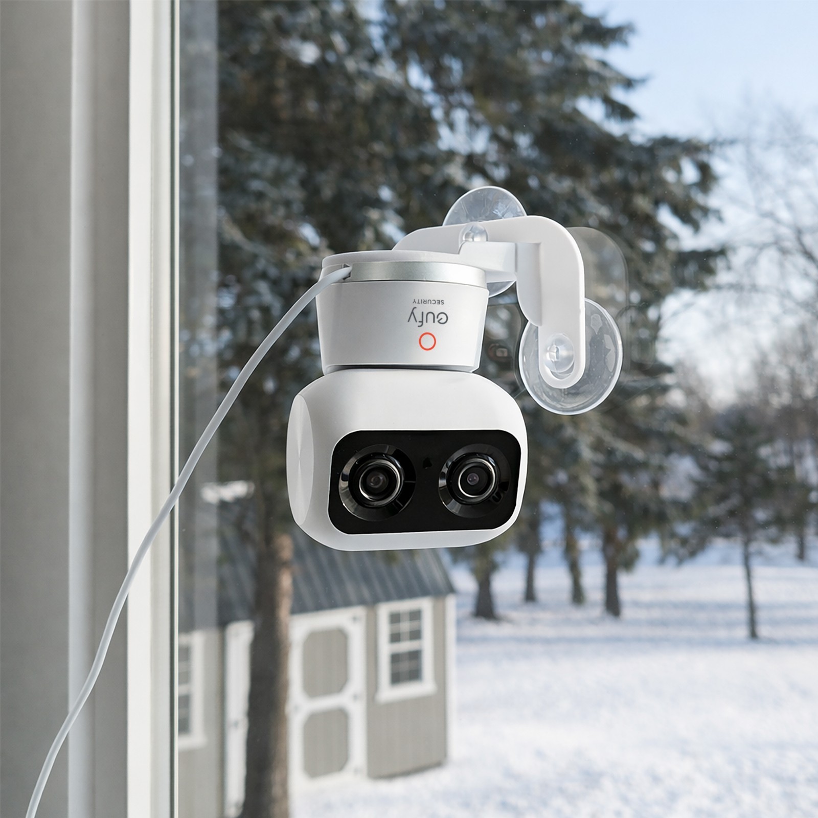 Suction Cup Window Mount for Eufy S350 Indoor Camera - Easy Relocation