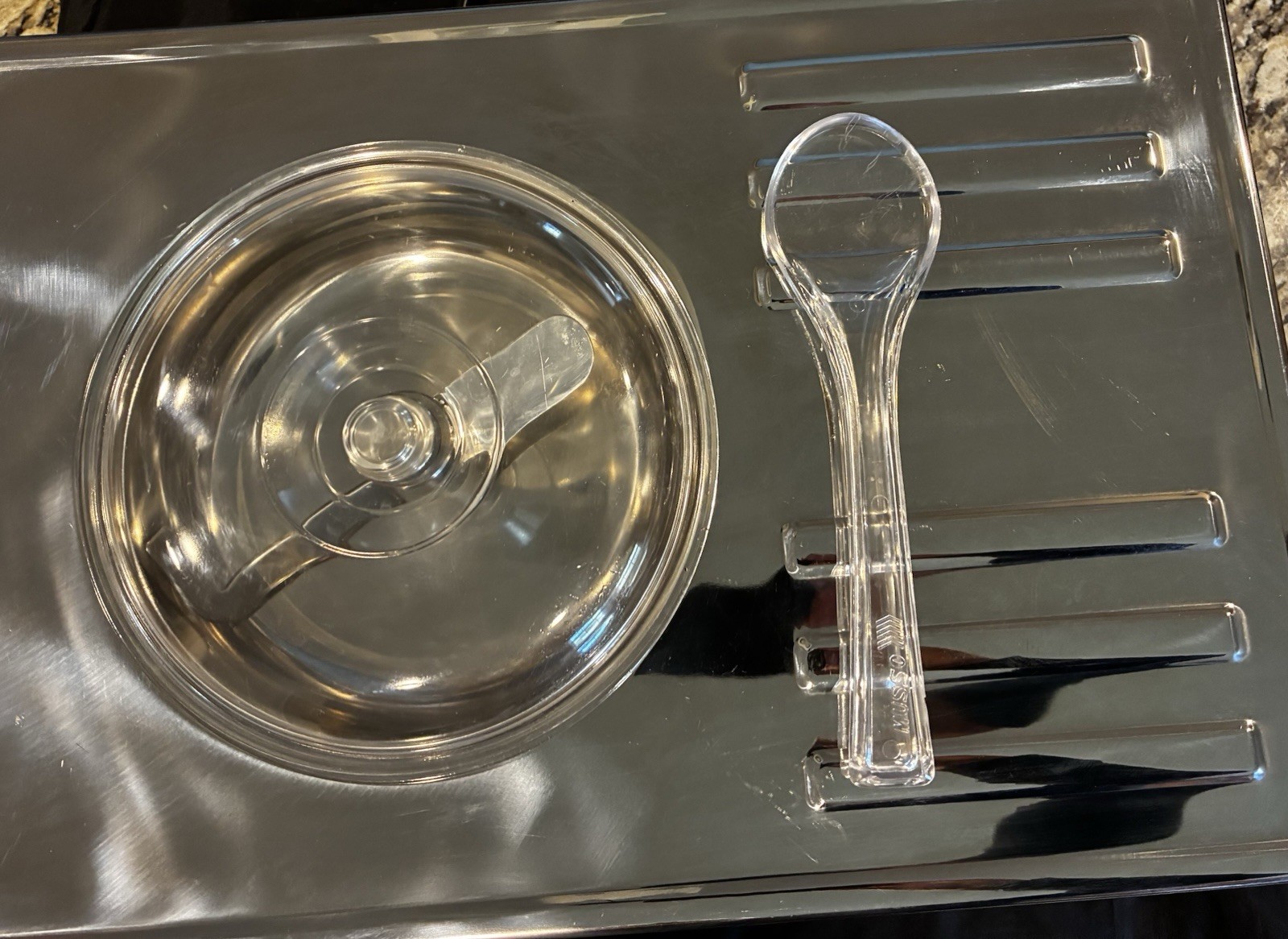 Lello Musso Pola 5030 Dessert Maker Silver 2 Quart (please see description)