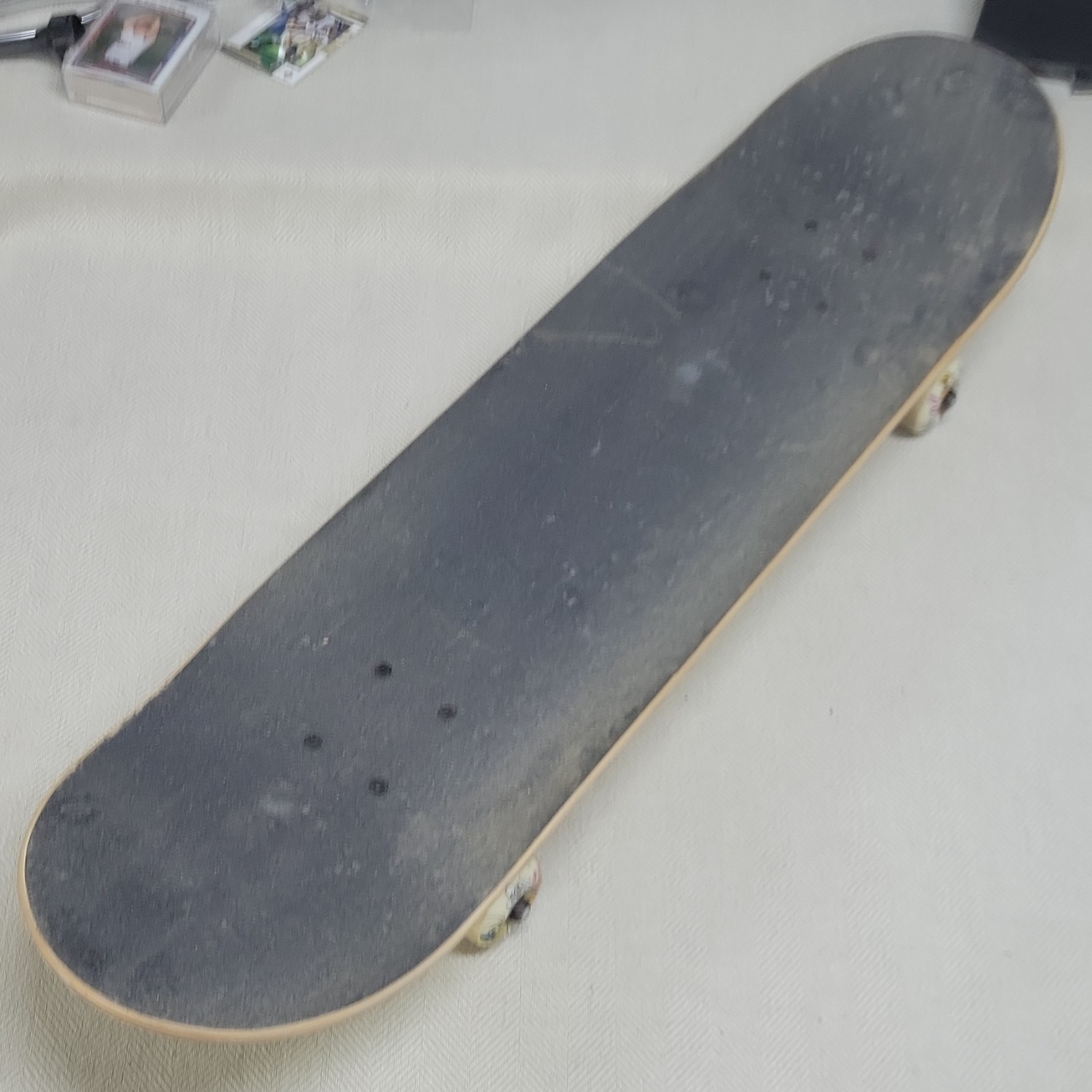 Almost Ren & Stimpy Regrowth Yellow Complete Skateboard Wood Multicolor