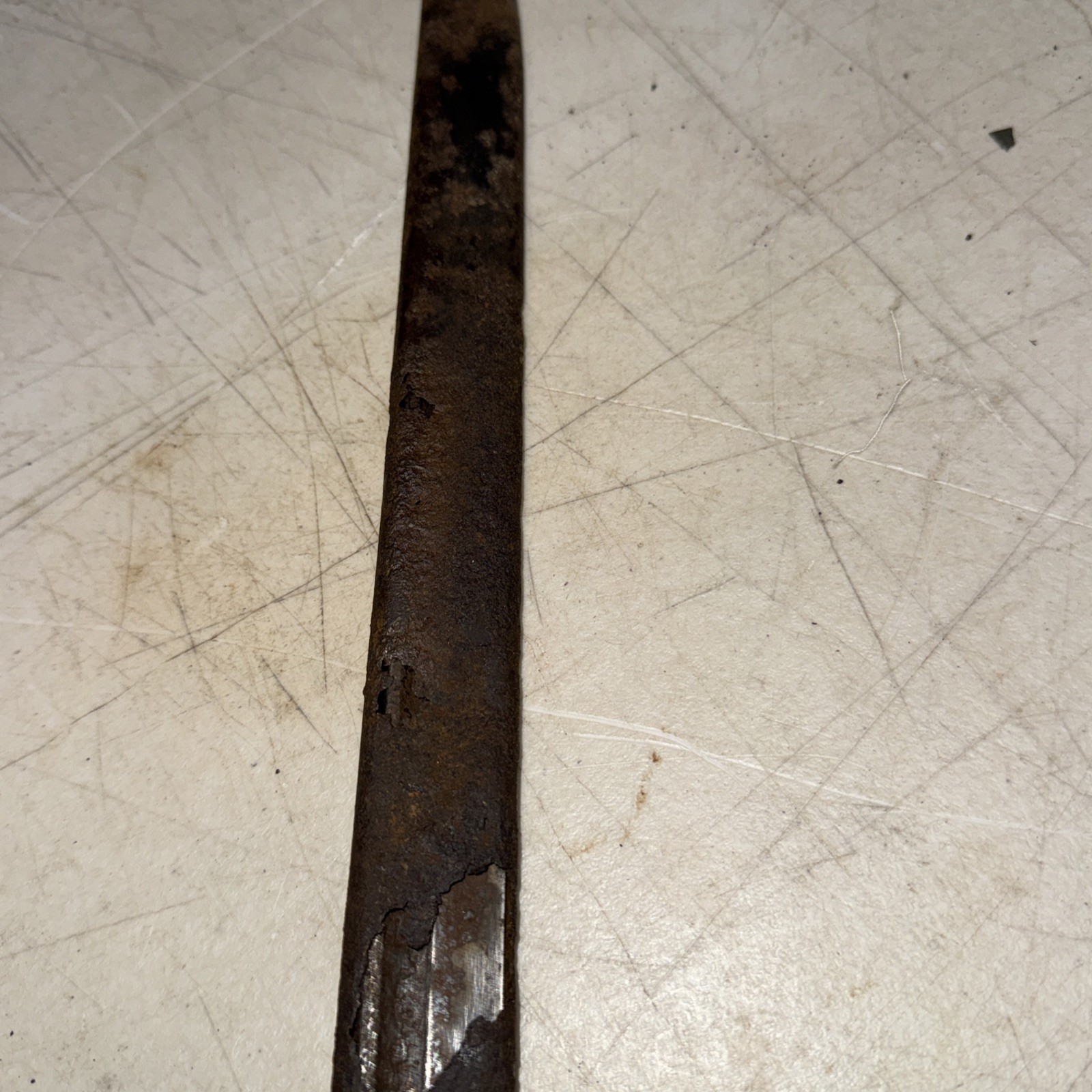 WW2 Japanese Arisaka Bayonet For Restoration. Very Rusty
