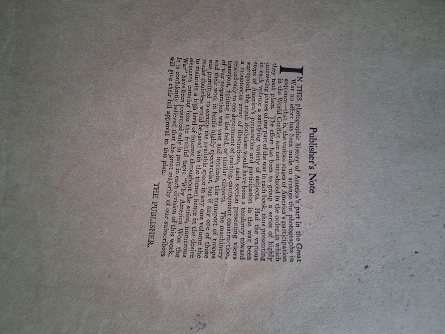 Very Old Picture Books About World War and 2